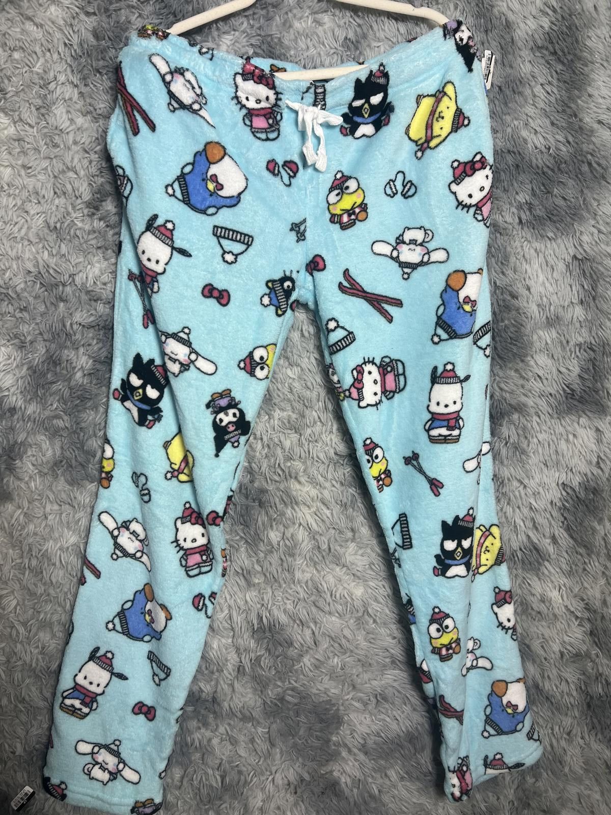 Other Sanrio Character Blue Fleece Pajama Pants Size XL Size ONE SIZE - 1 Thumbnail