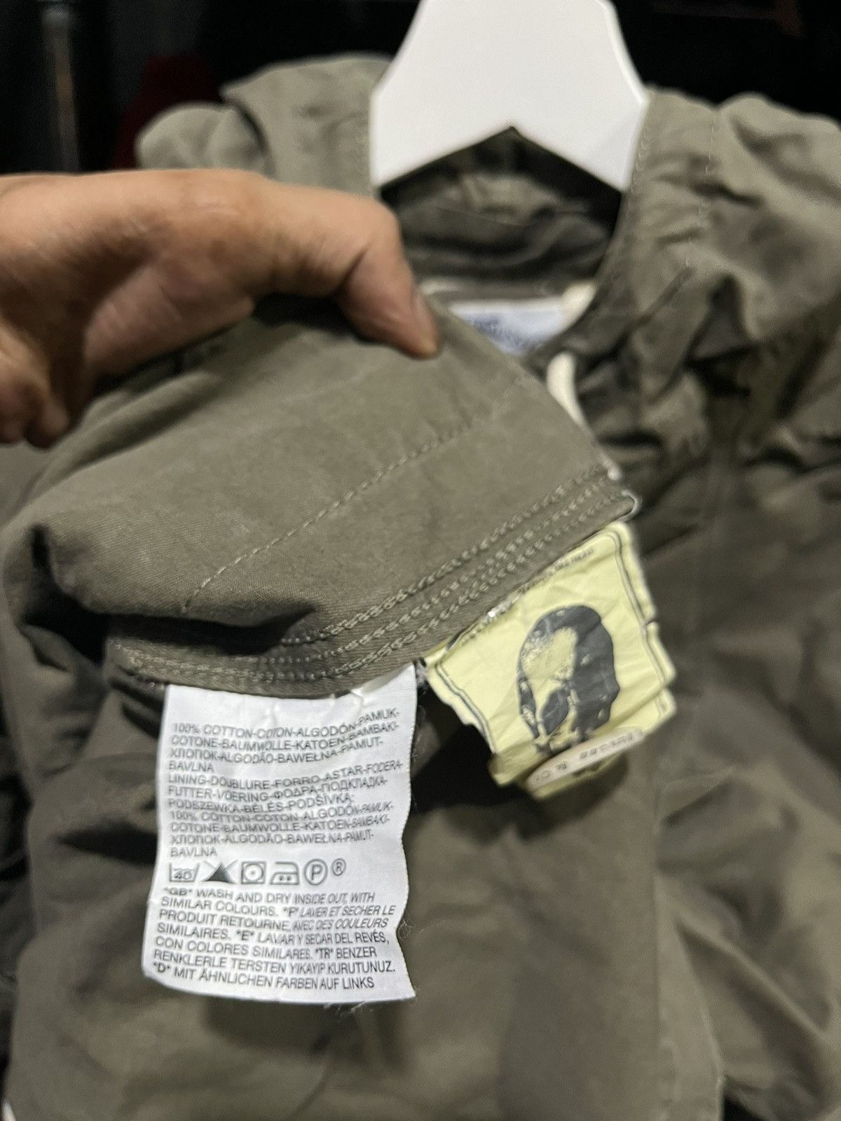 Levi's Levi’s Strauss & Co. Military Hoodie Jacket Metallic Logo Size US M / EU 48-50 / 2 - 5 Thumbnail