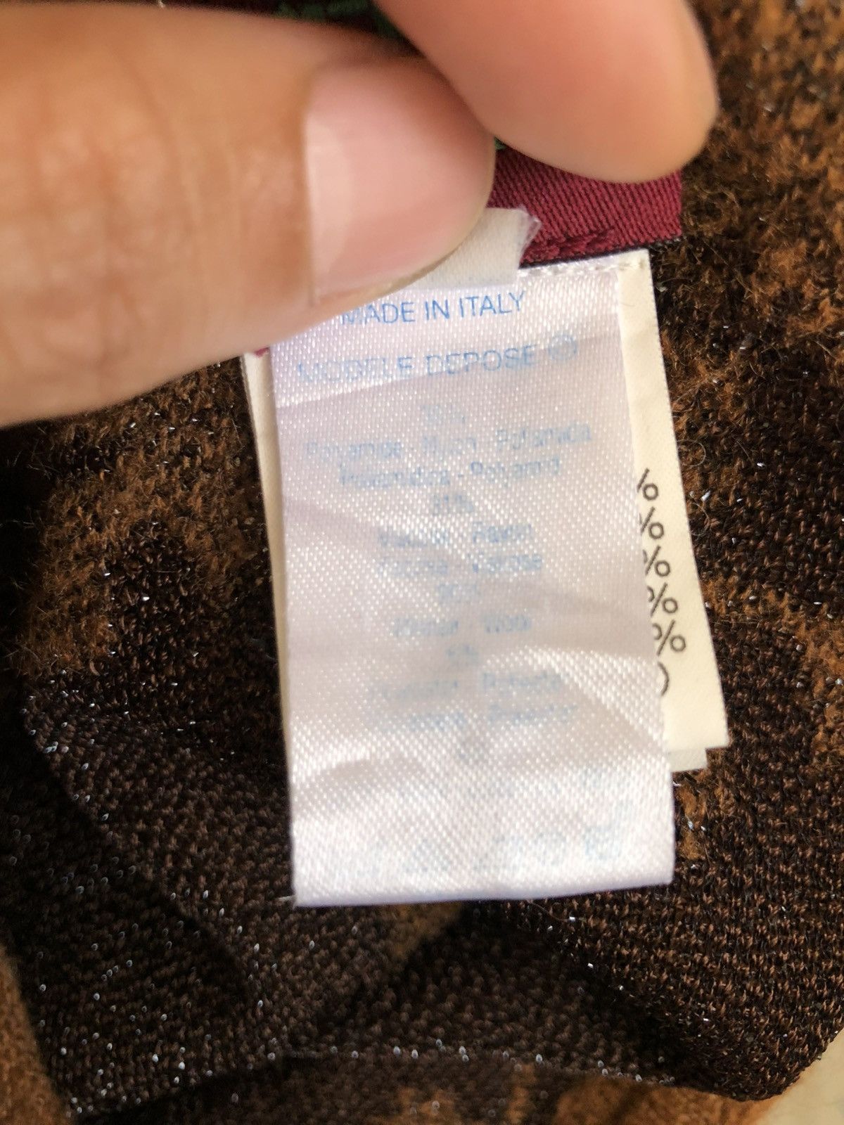 Kenzo RARE🔥90’S MOHAIR RAYON BLEND KNIT TOPS Size XS / US 0-2 / IT 36-38 - 6 Thumbnail