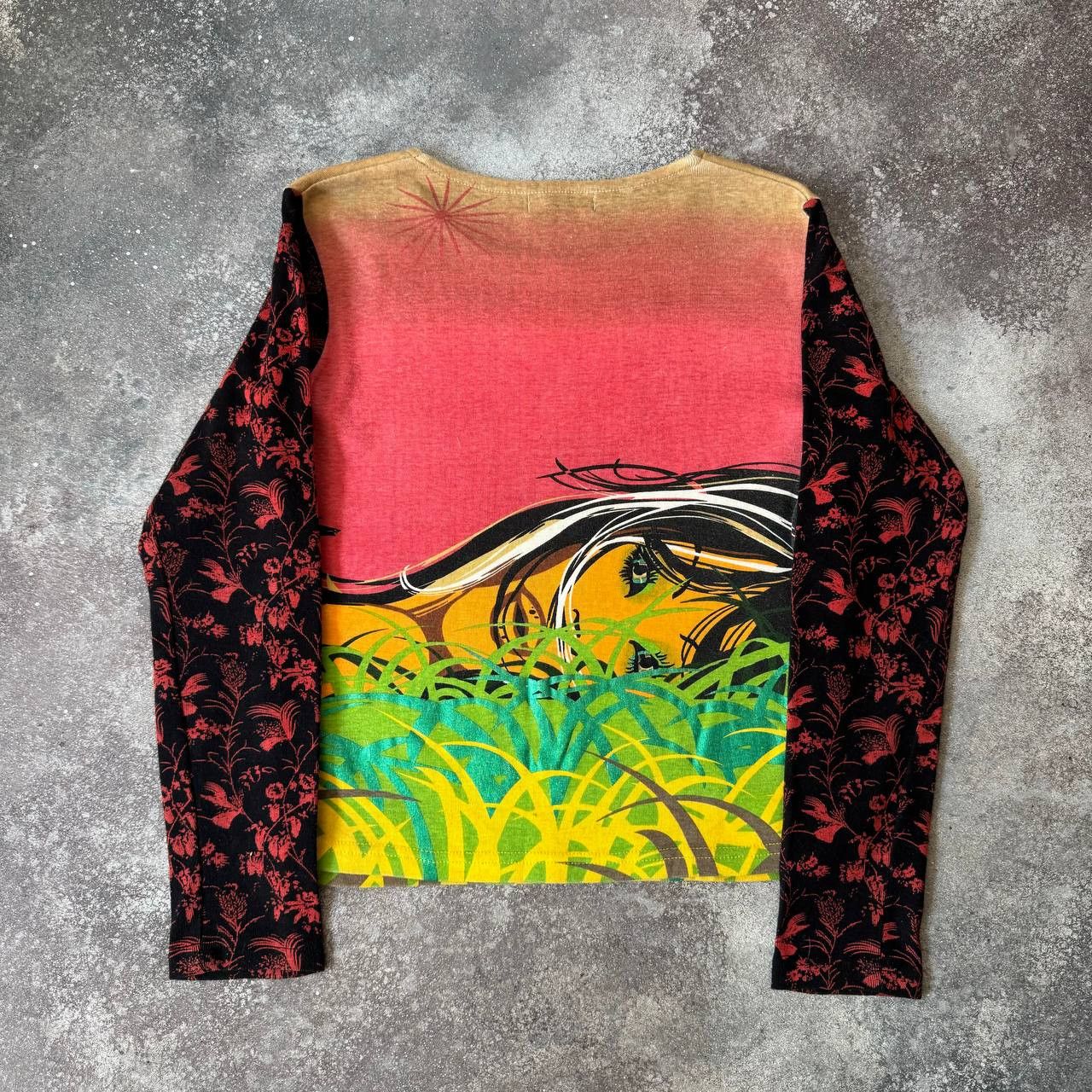 Custo Barcelona × Vintage Custo Barcelona Y2K Vintage Long Sleeve Top Size S / US 4 / IT 40 - 7 Thumbnail