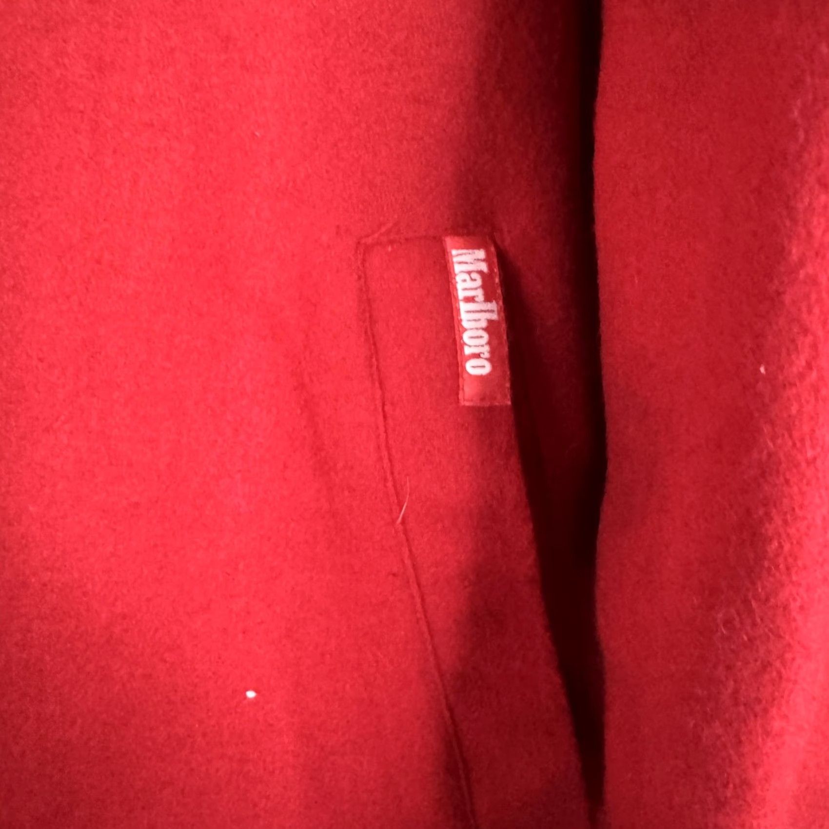 Marlboro Marlboro Jacket Mens 2XL Reversible Wool Full Zip Overcoat Outdoor Red Black Mid-Length Casual Workwear Mens Size US XXL / EU 58 / 5 - 5 Thumbnail