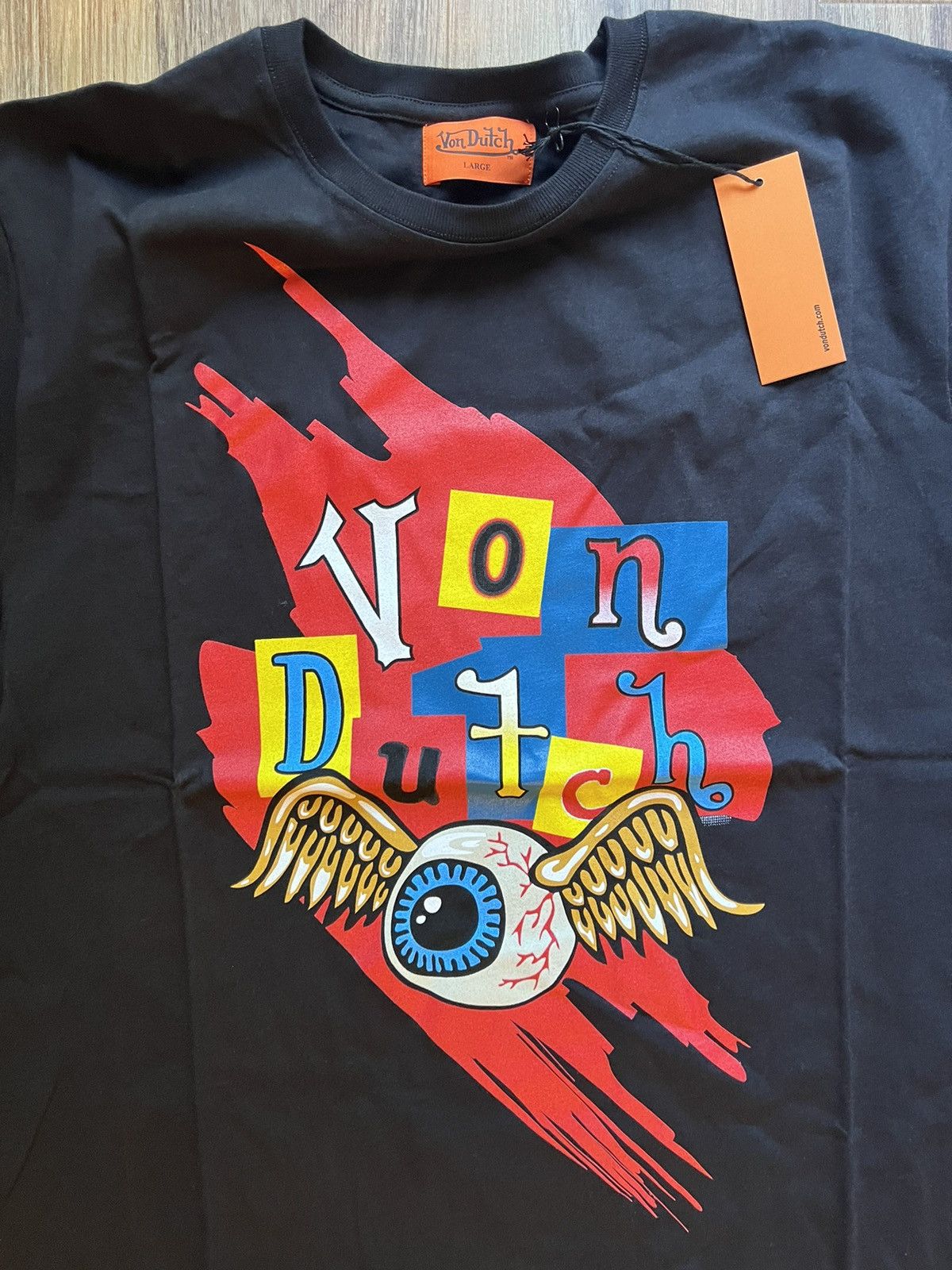 Von Dutch Y2K Von Dutch box logo black T-shirt Large Size US L / EU 52-54 / 3 - 2 Thumbnail