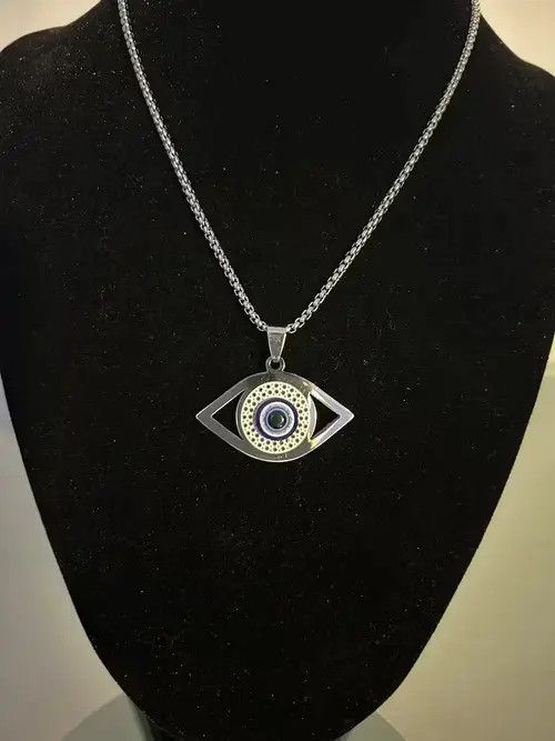 Japanese Brand Evil Eye Necklace Size ONE SIZE - 3 Thumbnail