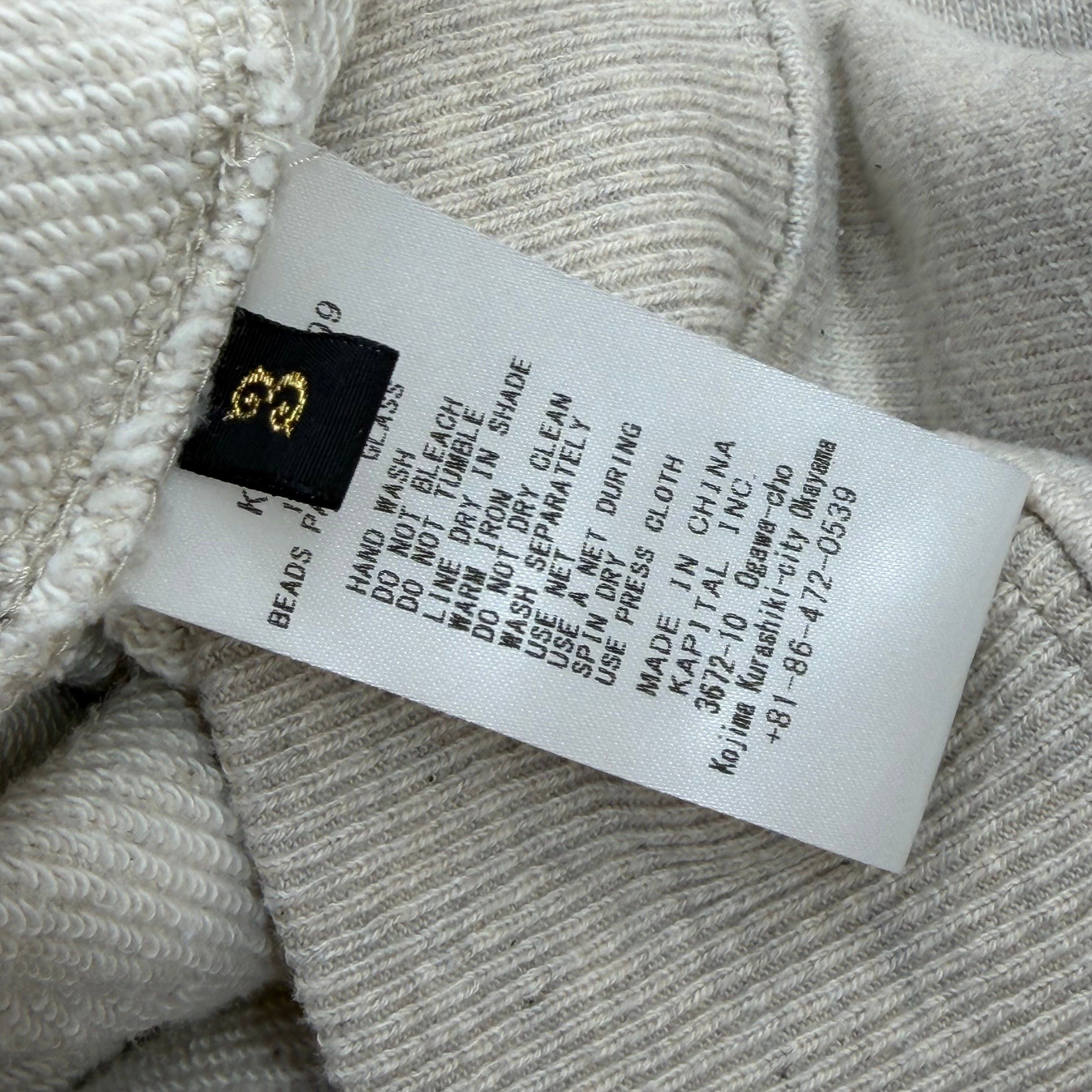Kapital Kapital Eye-Motif Ecru Hoodie 3 (L) Size US L / EU 52-54 / 3 - 6 Thumbnail