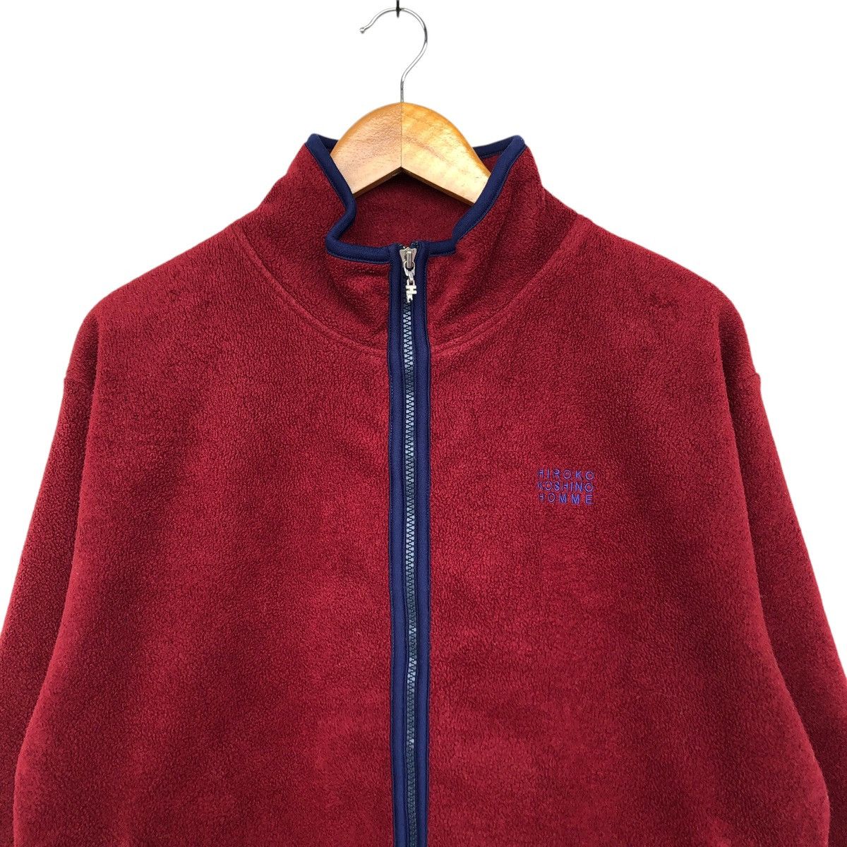 Hiroko Koshino Homme × Japanese Brand HIROKO KOSHINO HOMME fleece jacket Size US M / EU 48-50 / 2 - 3 Thumbnail