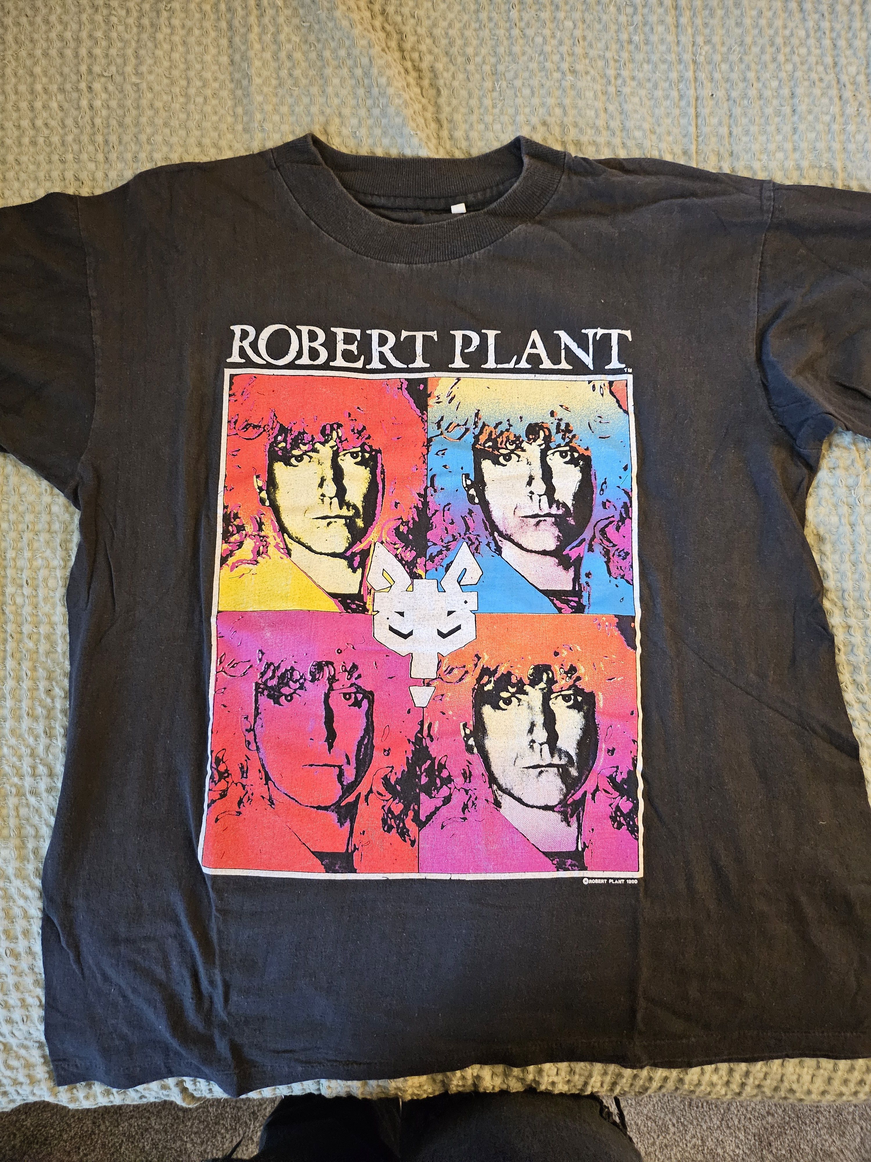 Band Tees Vintage 1990 Robert Plant Tour Tshirt L Size US L / EU 52-54 / 3 - 1 Thumbnail