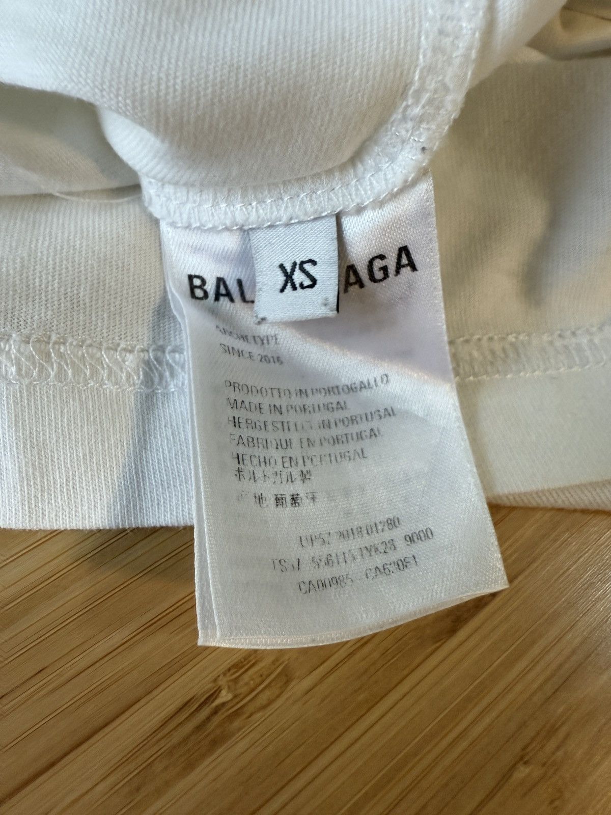 Balenciaga Balenciaga Basic Mini Small Logo tee tshirt Archetype 2016 Size US XS / EU 42 / 0 - 5 Thumbnail
