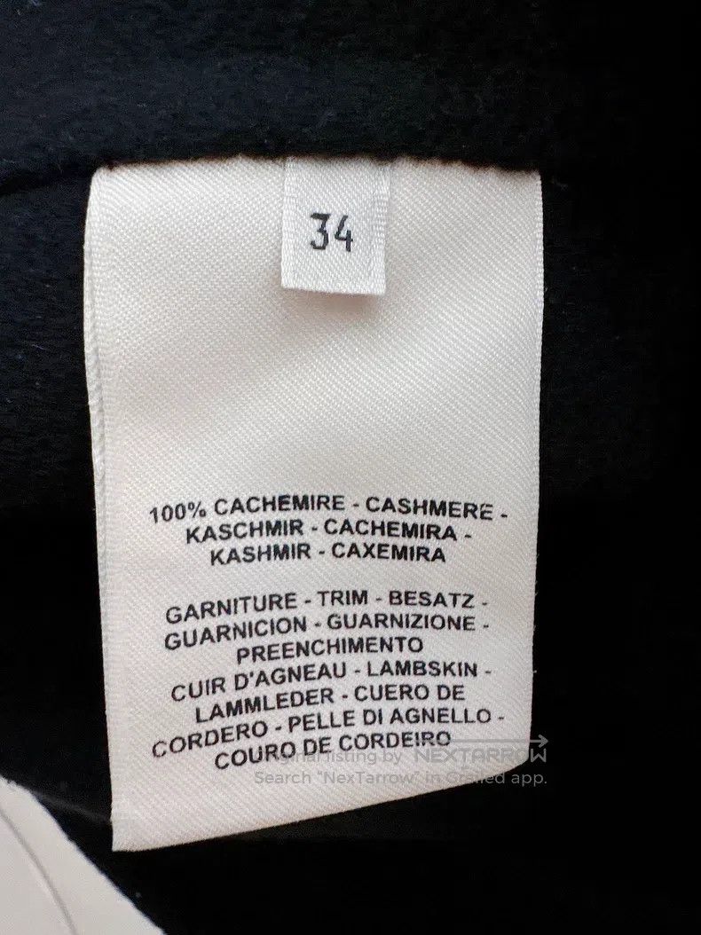 Hermes Hermes Black cashmere coat Size XXS / US 00 / IT 34 - 4 Thumbnail