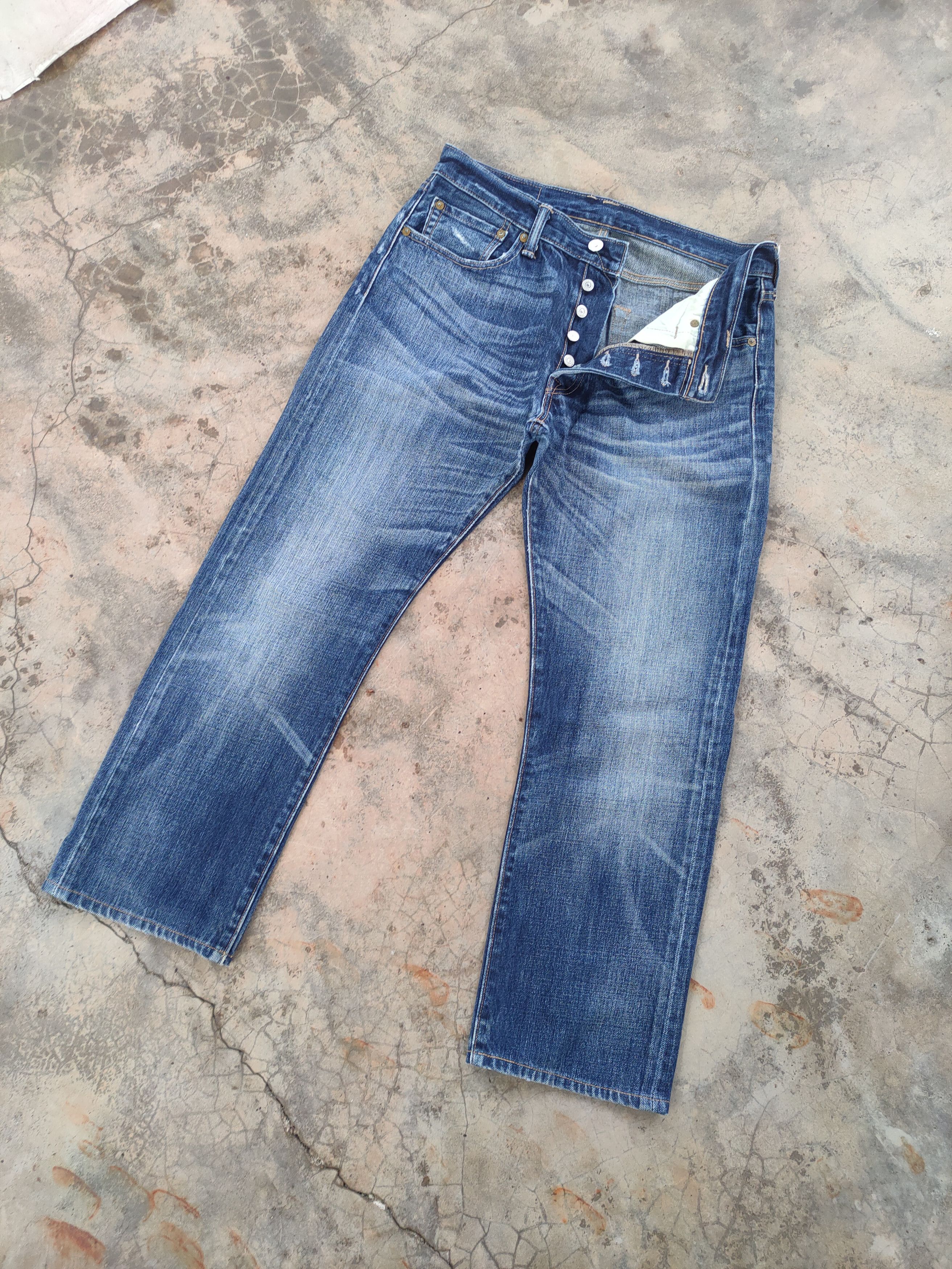 Levi's W32 LEVI'S 501 FADED JEANS DENIM PANTS Size US 32 / EU 48 - 3 Thumbnail