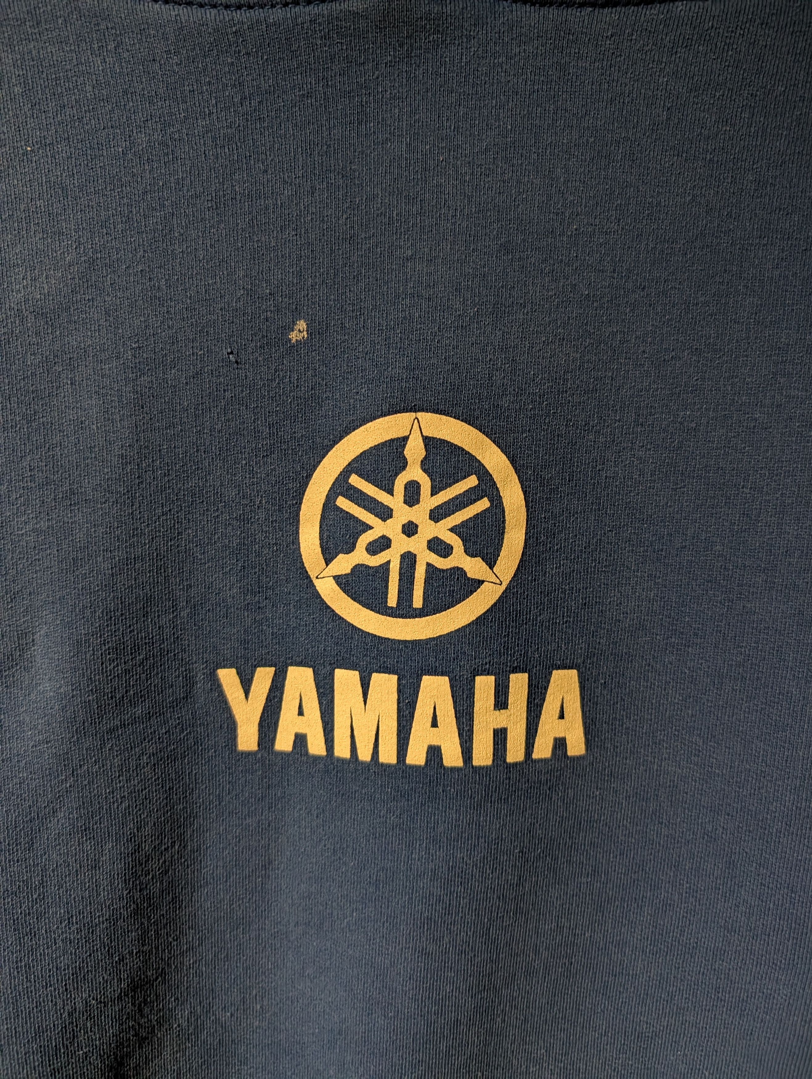 Yamaha Yamaha Racing Team Logo Graphic Hoodie Sweatshirt Royal Size US L / EU 52-54 / 3 - 2 Thumbnail