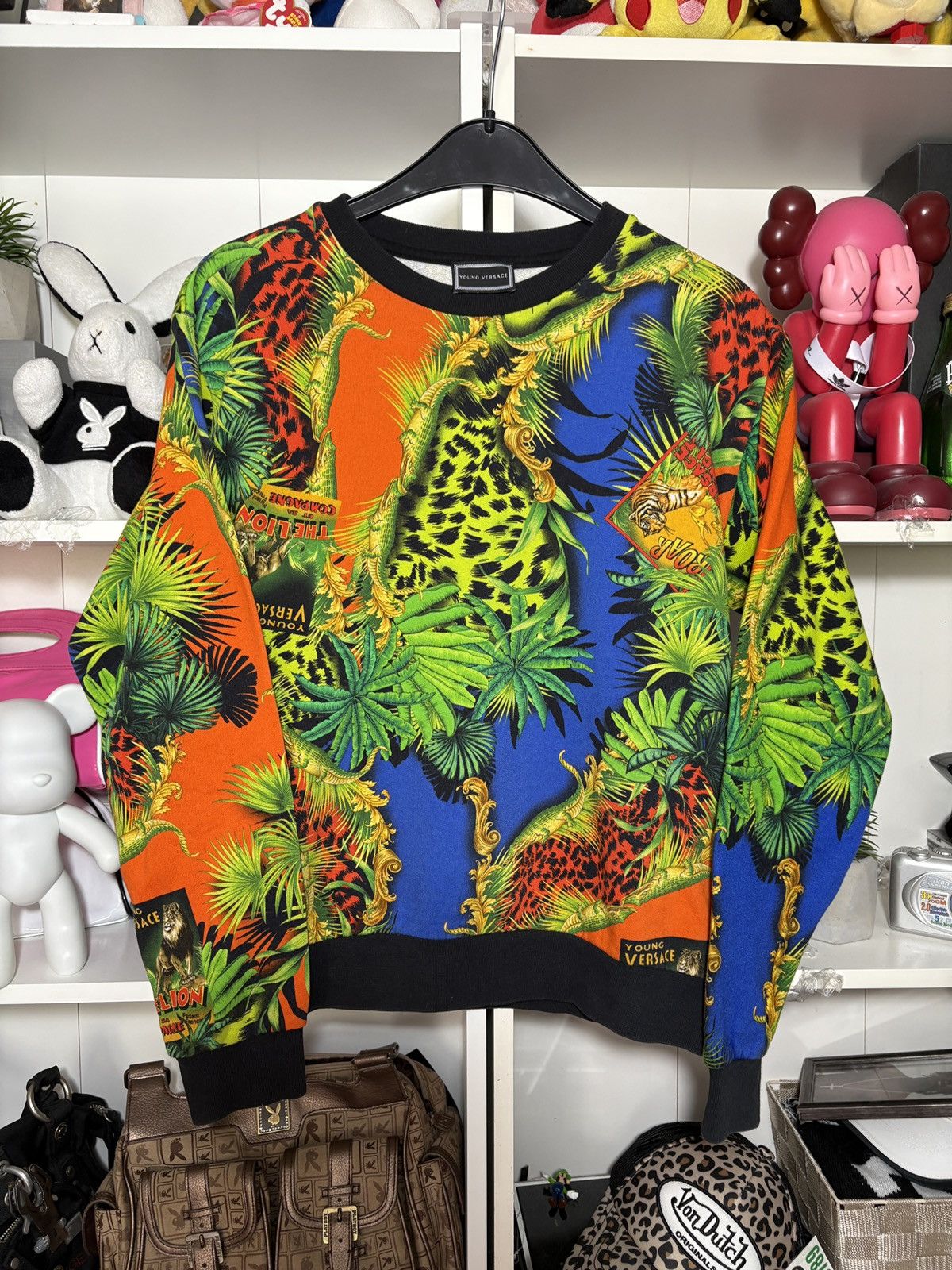 Versace RARE Versace Young pullover sweater Size US XXS / EU 40 - 1 Thumbnail
