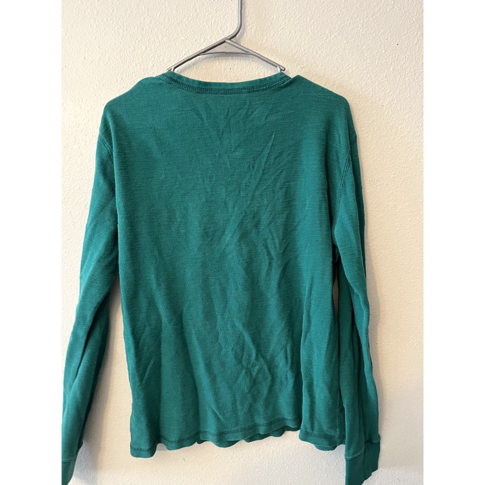Aeropostale Aeropostale Graphic Tee Mens T-Shirt XL Green Long Sleeve Size US XL / EU 56 / 4 - 3 Thumbnail
