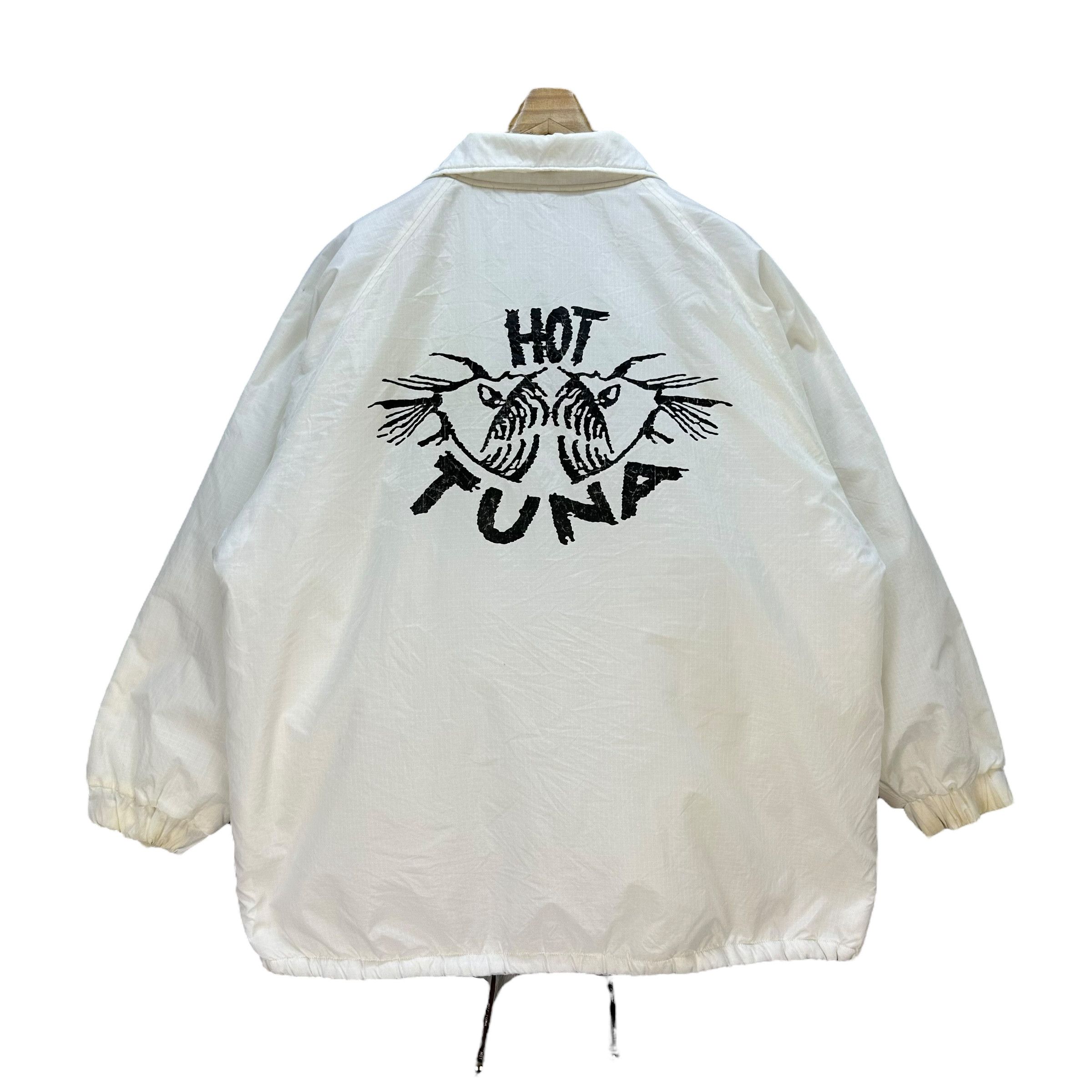 Hot Tuna 90's HOT TUNA Big Logo Fleece Lined Coach Jacket #A42-0970 Size US L / EU 52-54 / 3 - 1 Thumbnail