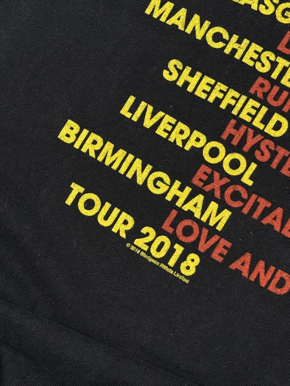 Def Leppard Def Leppard Hysteria tour 2018 tee rock metal band swag 90s Size US S / EU 44-46 / 1 - 5 Thumbnail