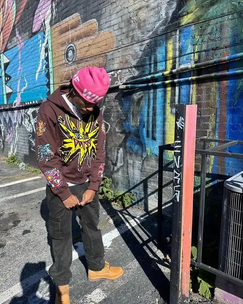 Japanese Brand Miyuki x Gotou Brown Color American Gothic trendy Hoodie Size US L / EU 52-54 / 3 - 8 Thumbnail