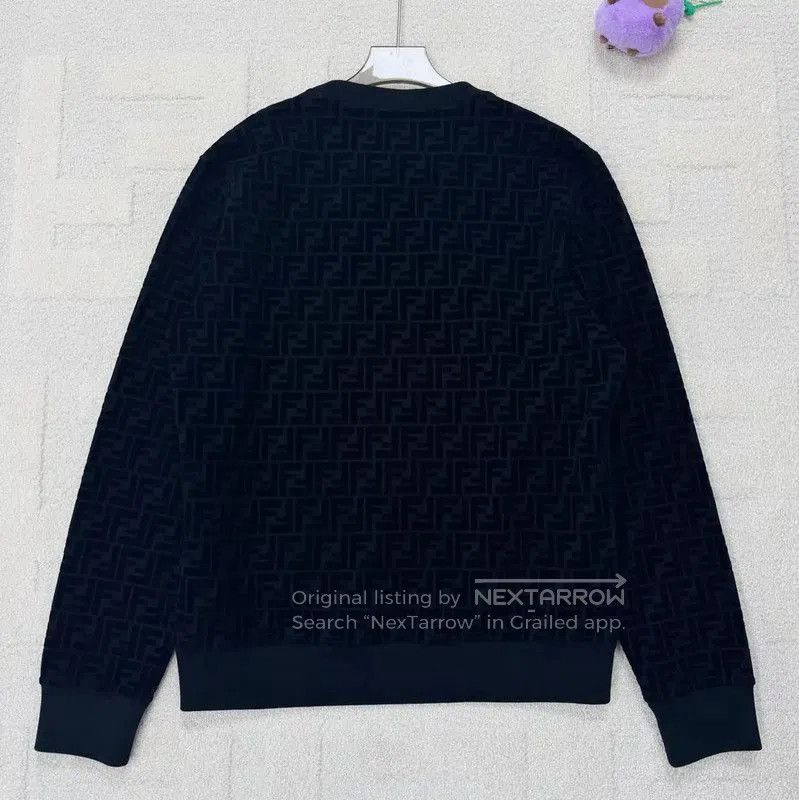 Fendi Fendi Black Men's Sweatshirt Size S . Size US S / EU 44-46 / 1 - 2 Thumbnail