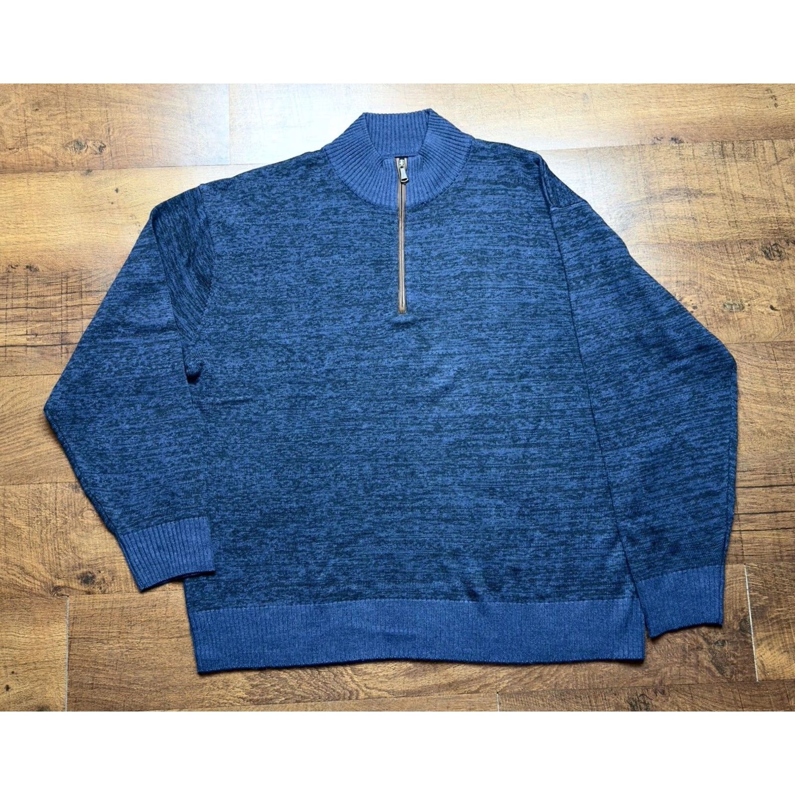 Orvis Orvis Sweater Men’s 2XL Blue 100% Merino Quarter Zip Pullover Jumper Size US XXL / EU 58 / 5 - 2 Thumbnail