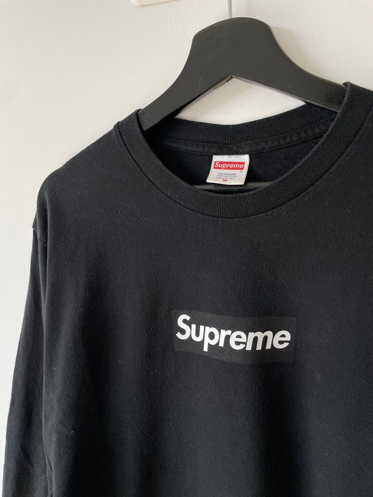 Supreme Supreme Black Box Logo LS T-Shirt 🚨 FINAL PRICE DROP Size US M / EU 48-50 / 2 - 2 Thumbnail