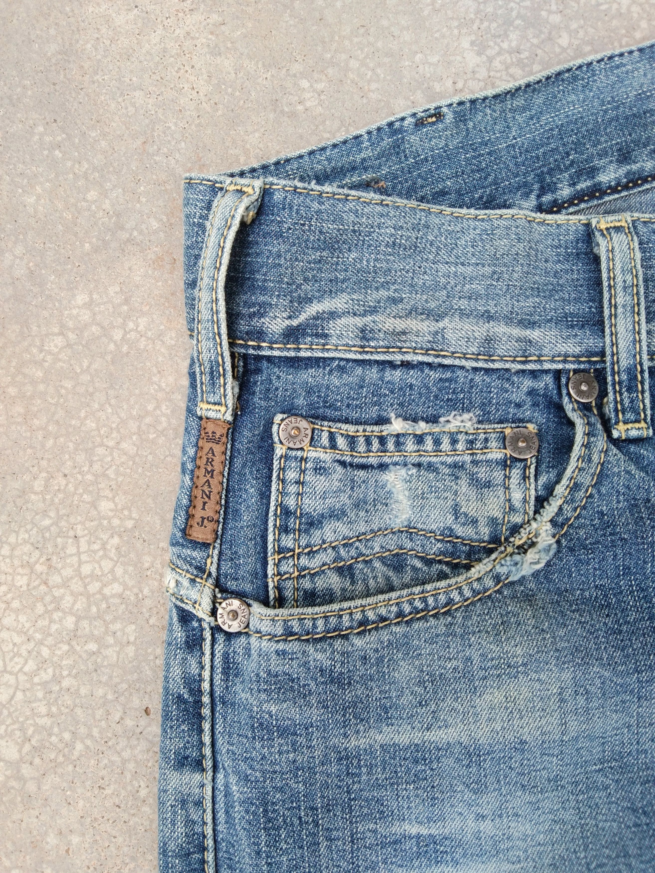 Giorgio Armani Vintage Giorgio Armani Boot Cut Jeans 28x33 Size US 28 / EU 44 - 6 Thumbnail