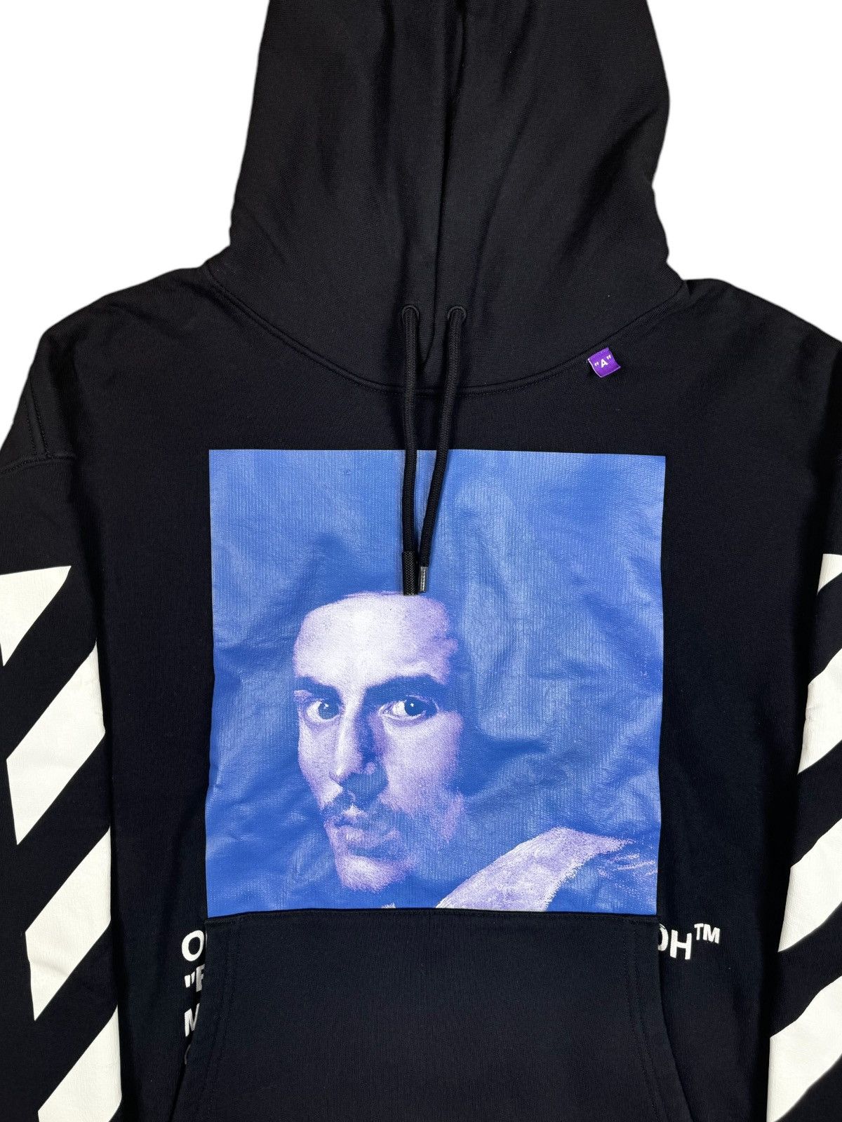 Off-White Off-White Bernini Diagonal Business Casual Pullover Hoodie Size US XS / EU 42 / 0 - 3 Thumbnail