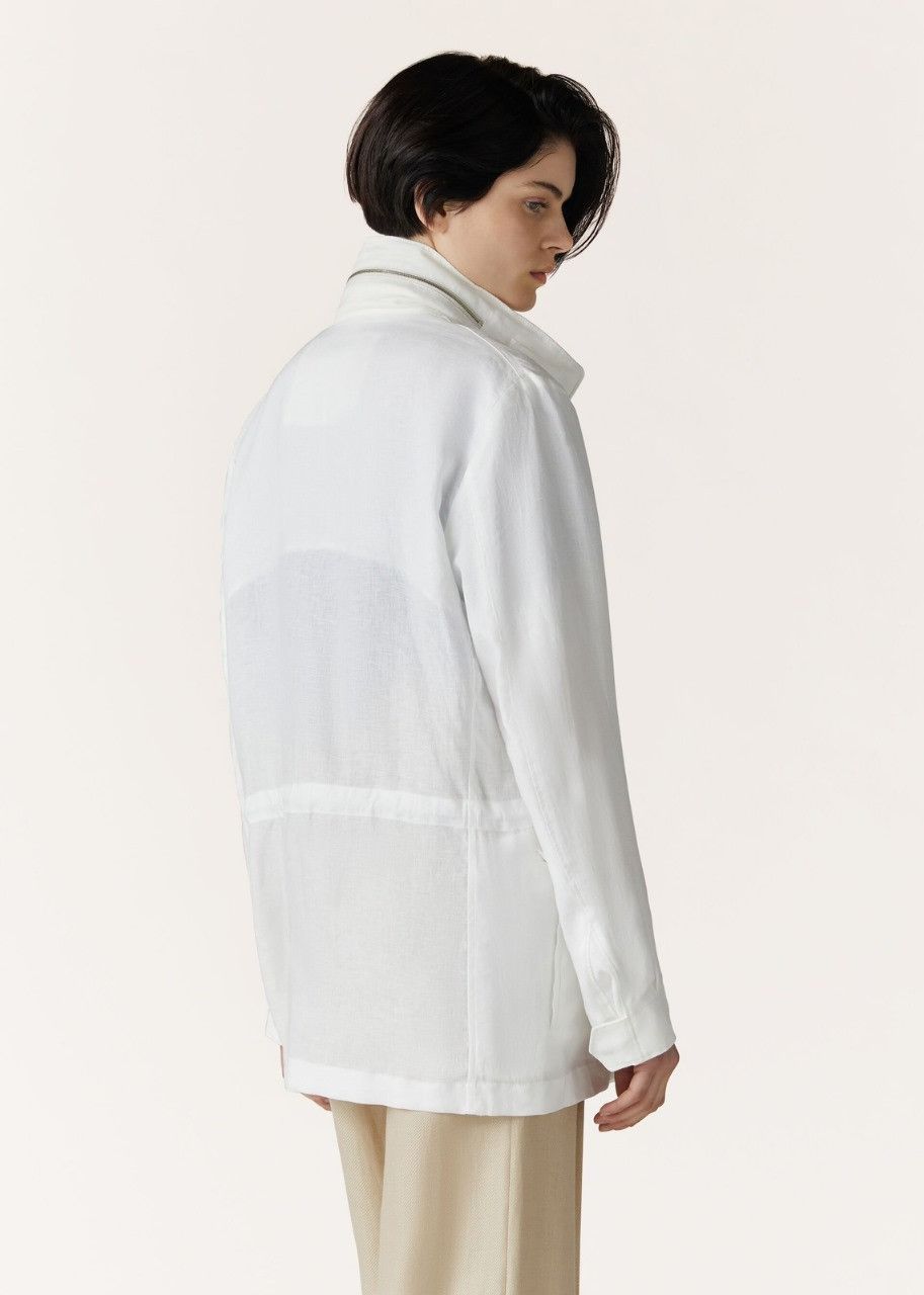 Loro Piana o1srvl11e0424 Jacket in White Size M / US 6-8 / IT 42-44 - 7 Thumbnail