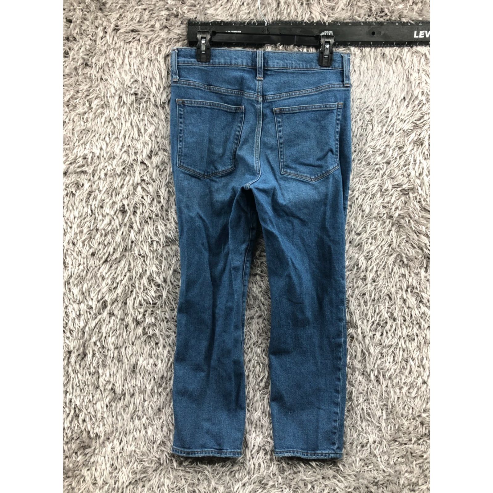 J.Crew J.Crew Essential Straight Jeans Womens 30 Medium Blue Size 30" / US 8 / IT 44 - 5 Thumbnail