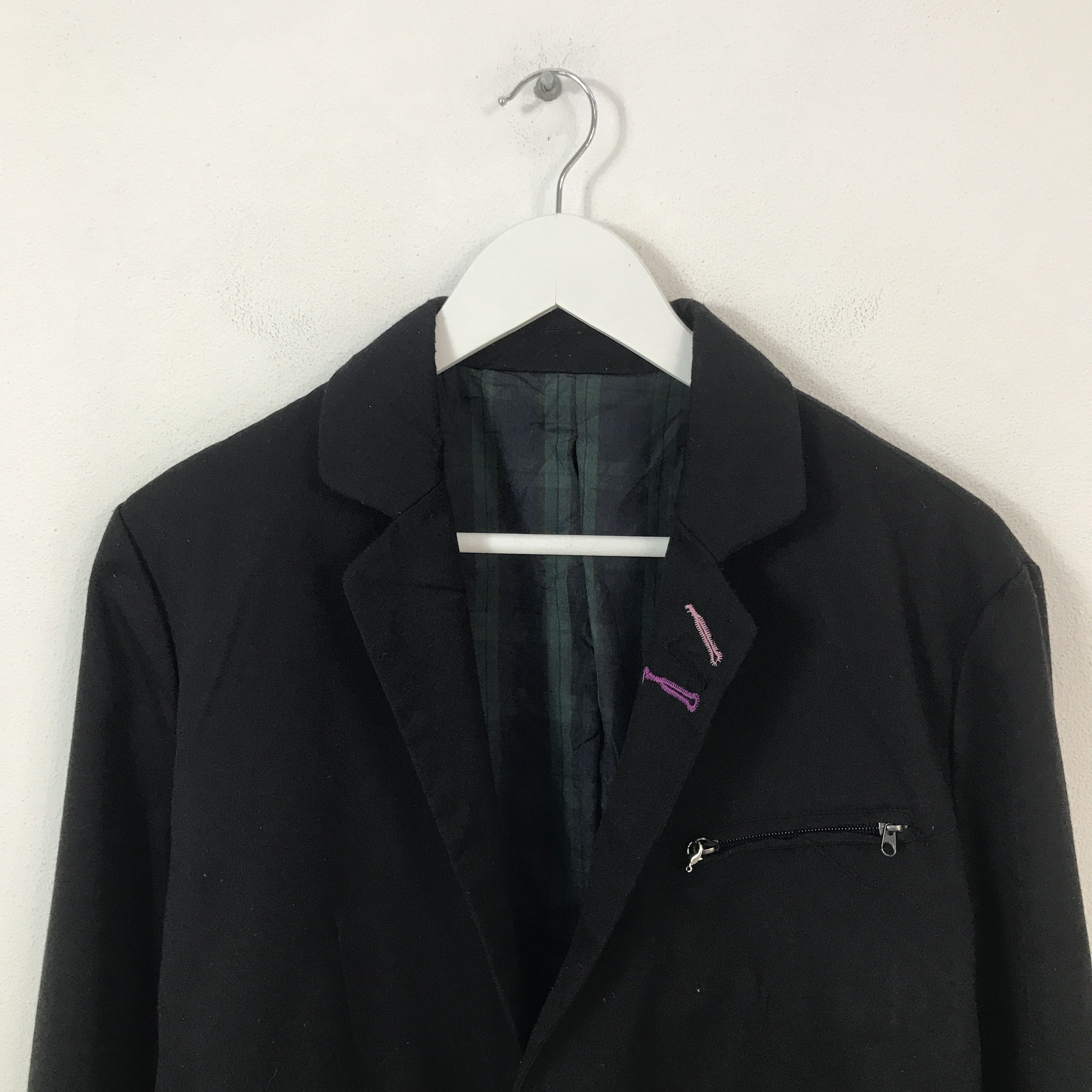 Japanese Brand Japan authentic multibutton design blazer jacket K61B25 Size US M / EU 48-50 / 2 - 2 Thumbnail