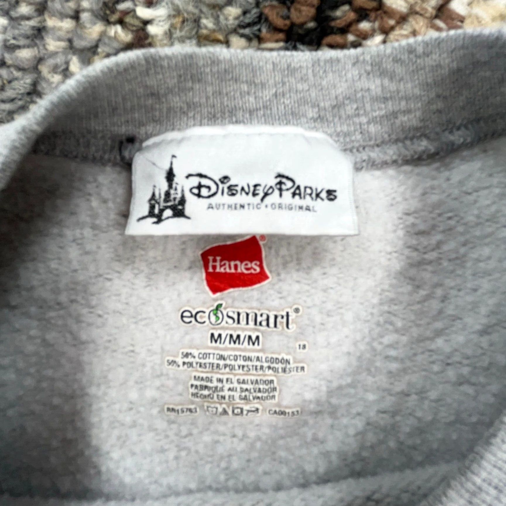 Disney Disney Sweatshirt Gray Crewneck Pullover Men Medium Fleece Mickey Mouse Cartoon Size US M / EU 48-50 / 2 - 4 Thumbnail