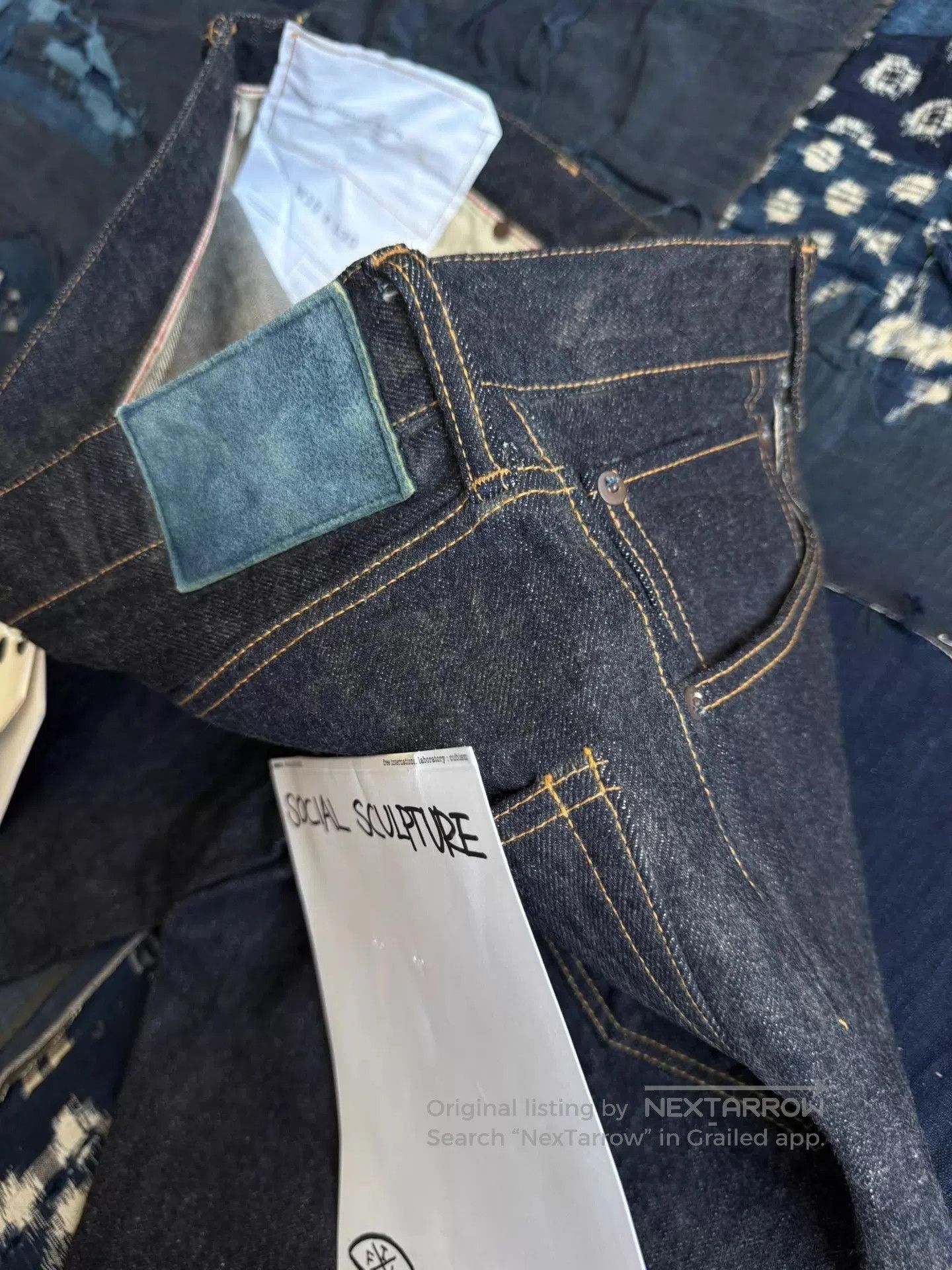 Visvim Black Denim Pants Size 36. Size US 36 / EU 52 - 6 Thumbnail