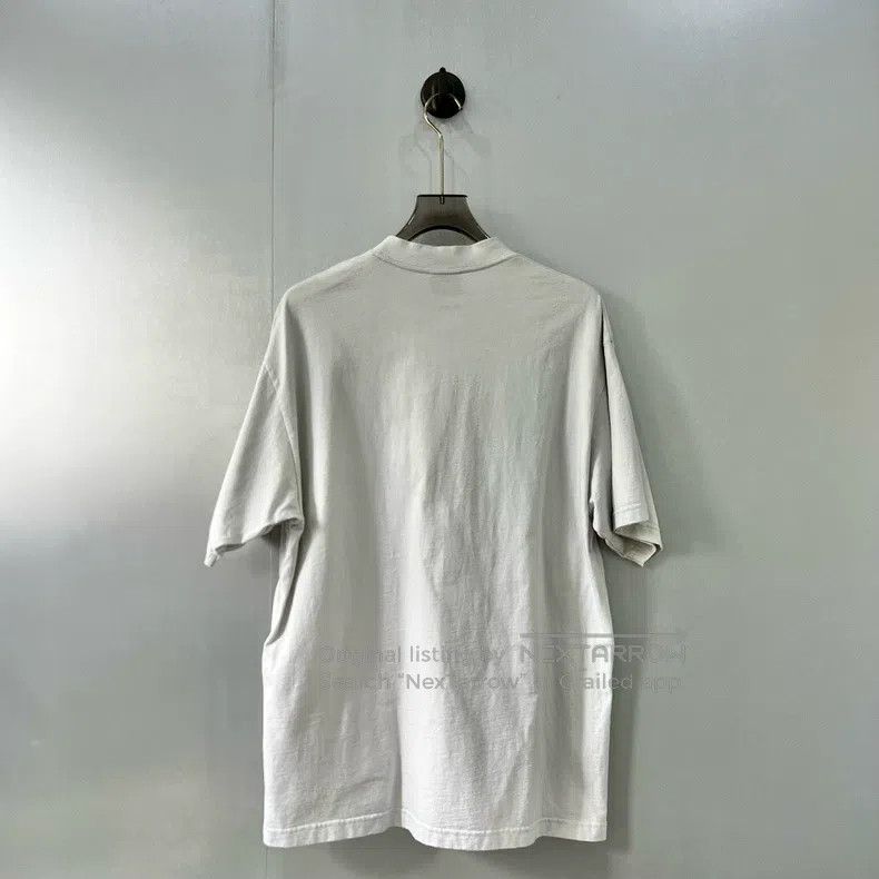 Balenciaga Balenciaga White and blue single-ring short-sleeve T-shirt Size US S / EU 44-46 / 1 - 2 Thumbnail