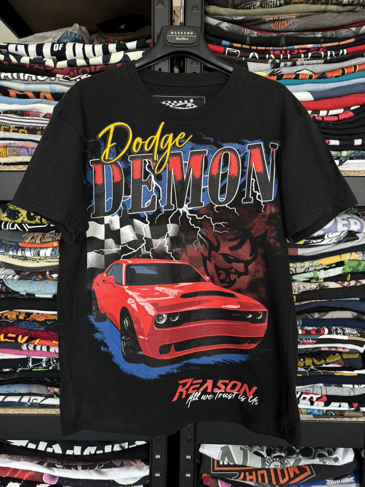 Other Dodge Demon x Reason big logo tee Size US S / EU 44-46 / 1 - 1 Thumbnail