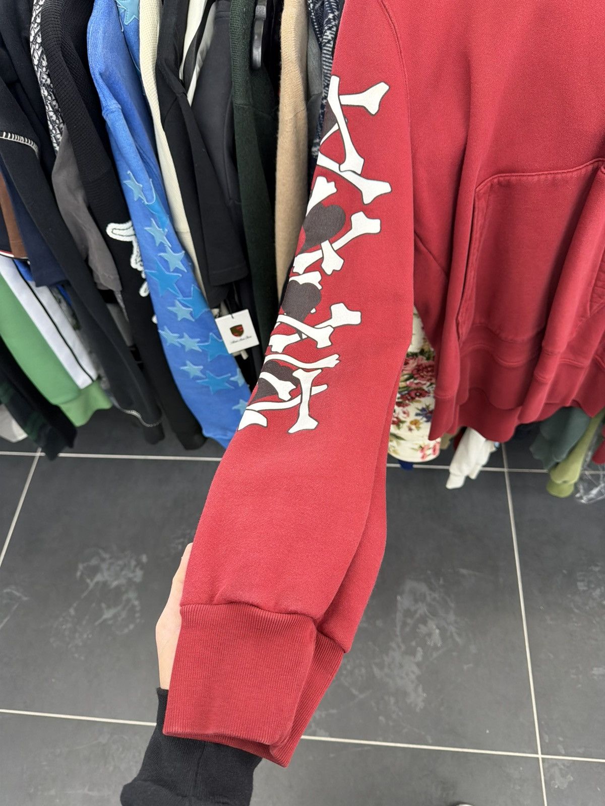 Amiri Amiri hearts and bones hoodie Size US S / EU 44-46 / 1 - 11 Thumbnail