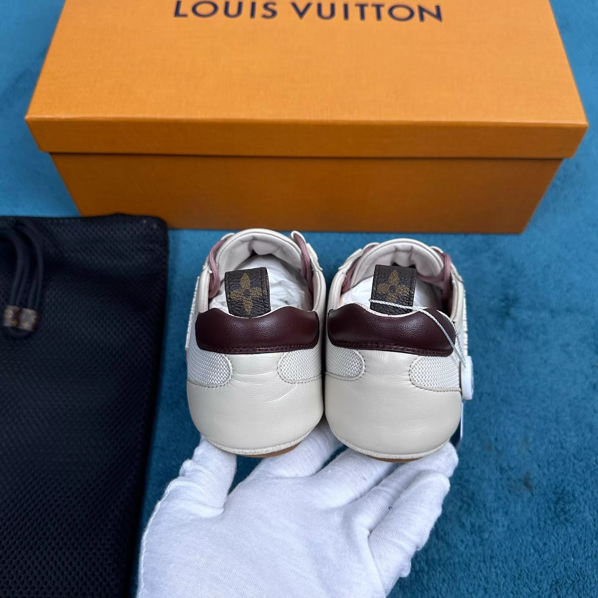 Louis Vuitton LV Sneakerina Ballet Thin Sole Blush Beige EU35 New Size US 4.5 / IT 34.5 - 4 Thumbnail