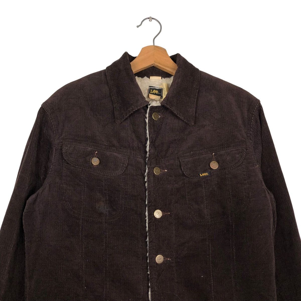 Lee × Vintage 🔥VINTAGE TRUCKER BIKER JACKET CORDUROY LEE RIDERS Size US M / EU 48-50 / 2 - 5 Thumbnail