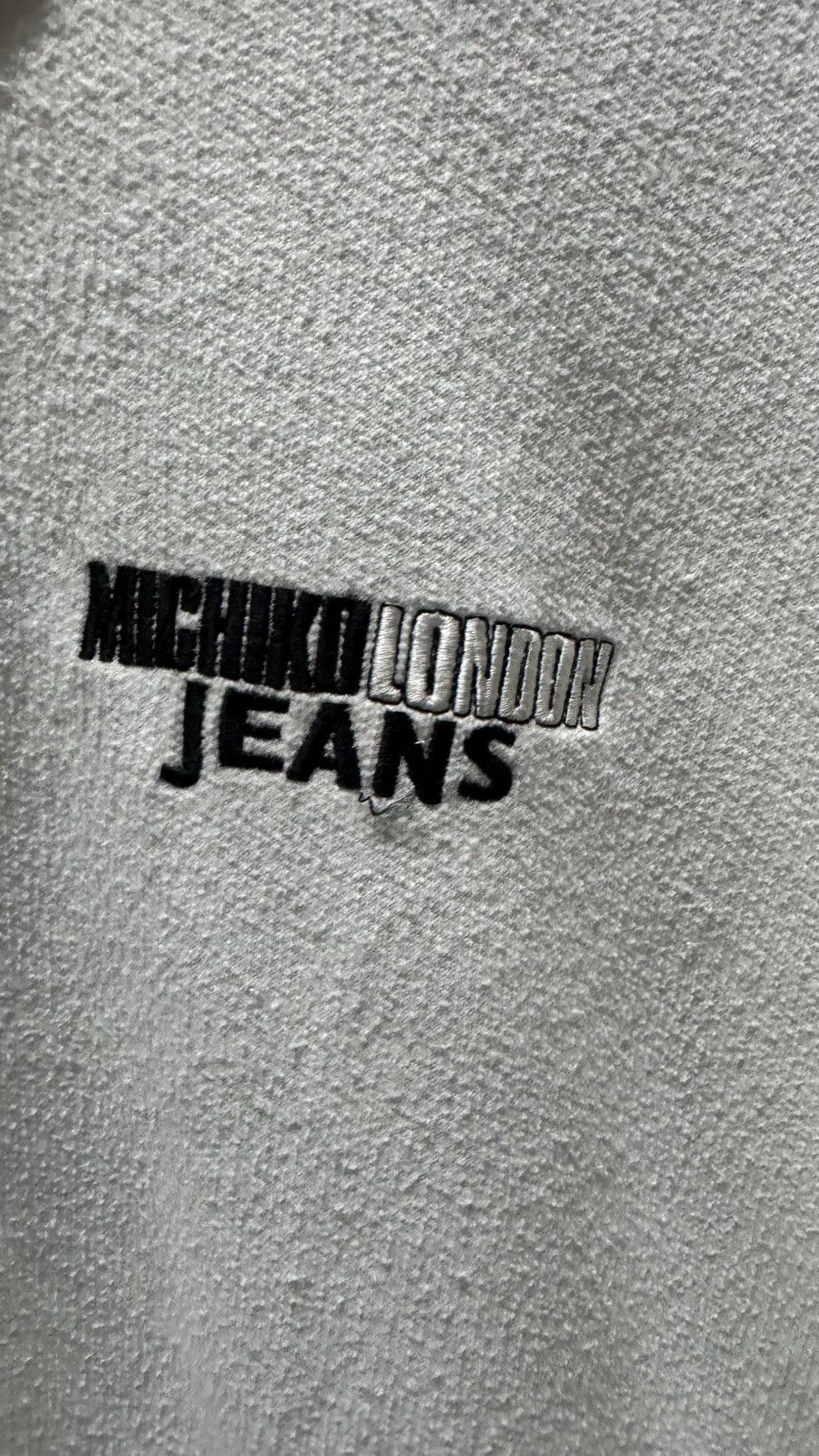 Japanese Brand × Michiko Koshino London × Vintage Sweatshirt Michiko London Jeans Size US L / EU 52-54 / 3 - 3 Thumbnail