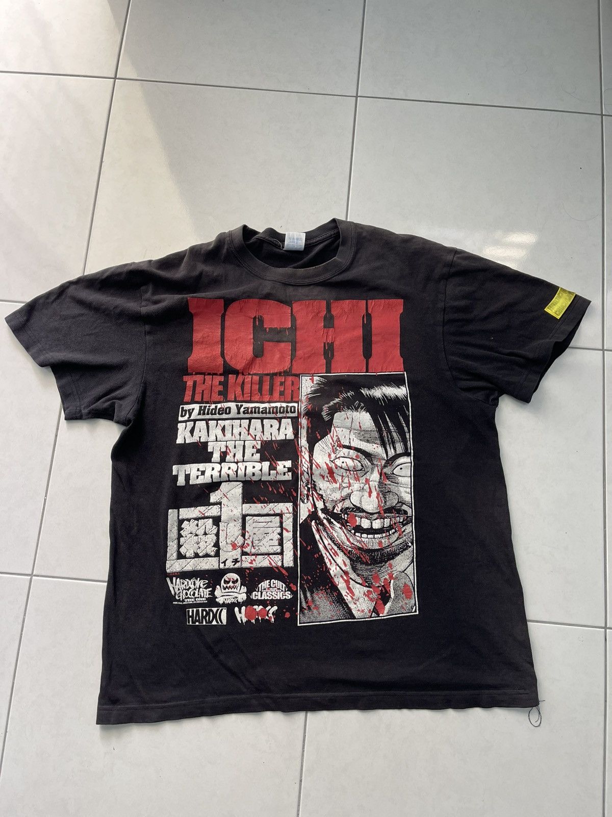 Japanese Brand VINTAGE ICHI THE KILLER BY HIDEO YAMAMOTO TEE VERY RARE Size US XL / EU 56 / 4 - 1 Thumbnail