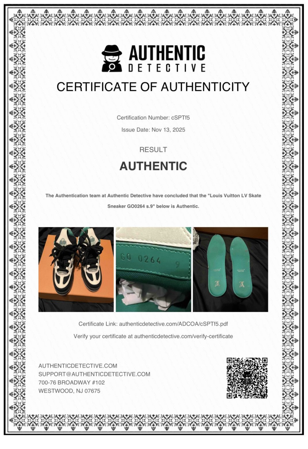 Louis Vuitton Louis Vuitton Skate Sneakers Black Green White LV 9 Trainers Size US 10 / EU 43 - 12 Thumbnail
