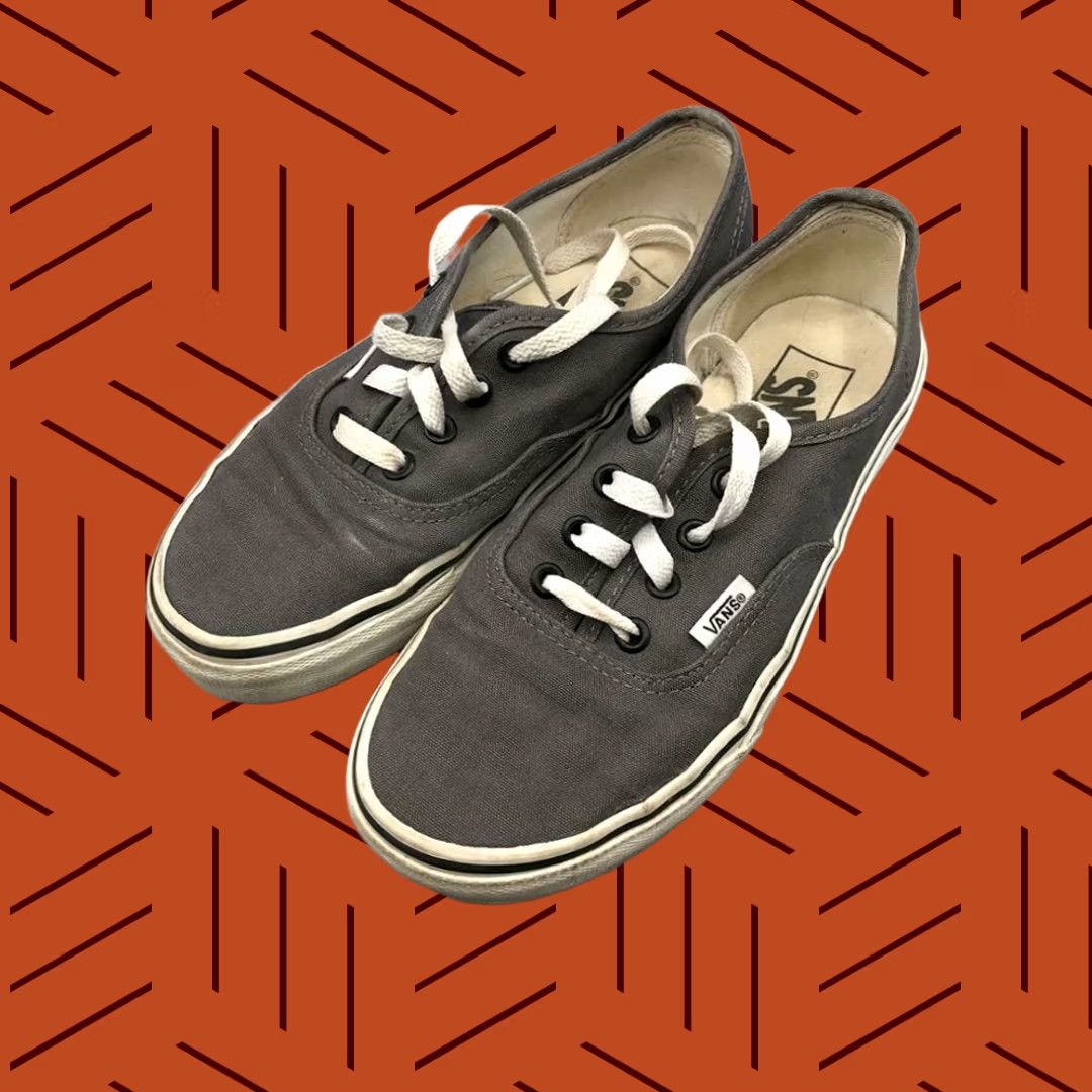 Vans Vans Sneakers Men's US 5 Gray White Size US 5 / EU 37 - 1 Thumbnail