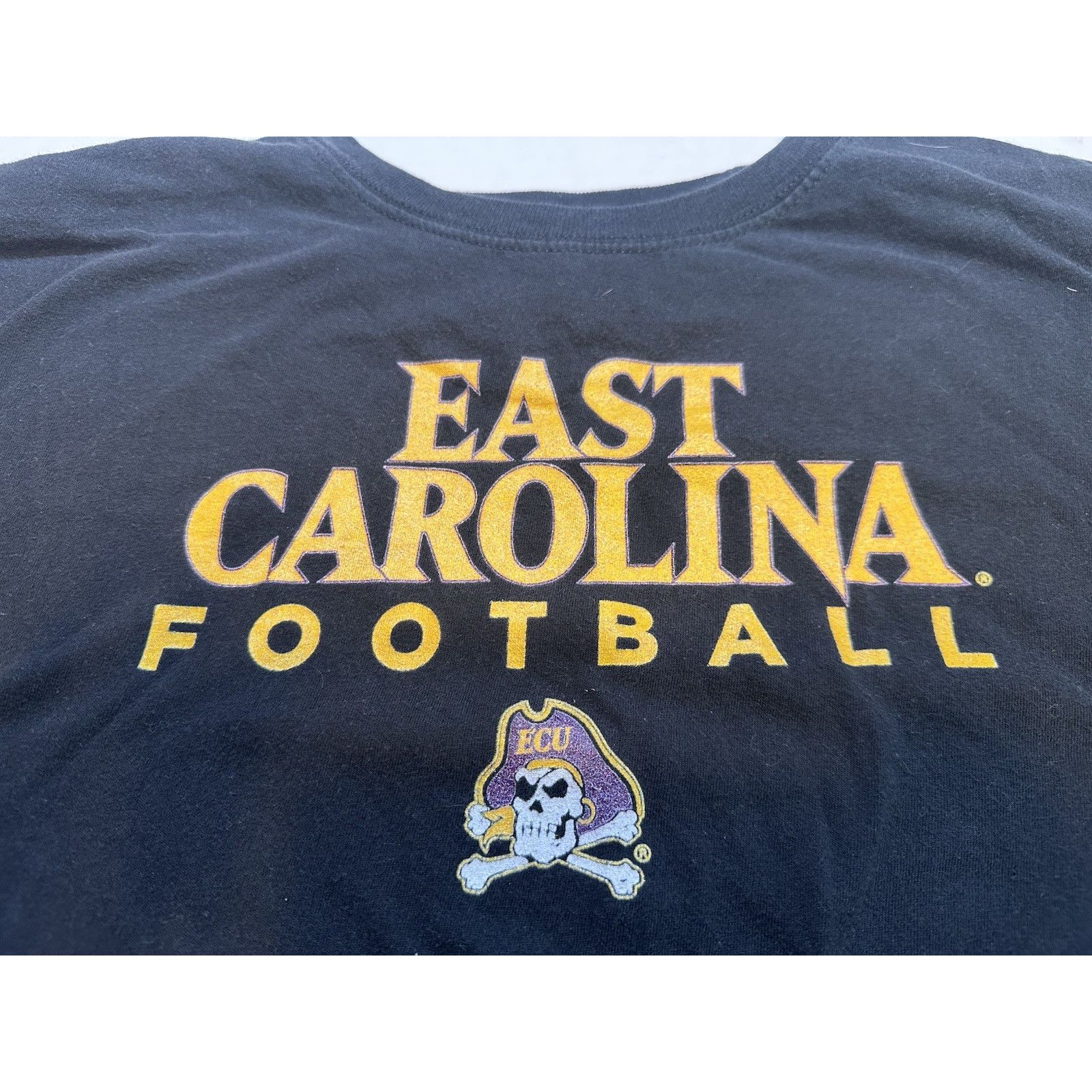 NCAA Fanatics East Carolina Pirates NCAA Football Black Tshirt XL Size US XL / EU 56 / 4 - 2 Thumbnail