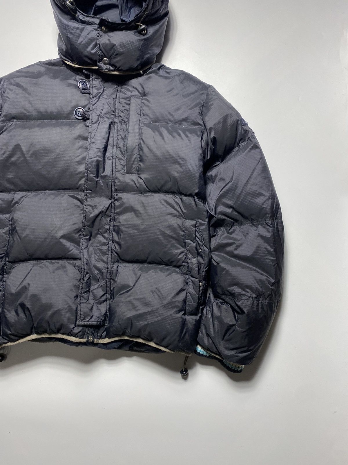 Diesel × Vintage Rare Vintage 90s Diesel nylon down jacket puffer size Xl Size US XL / EU 56 / 4 - 3 Thumbnail