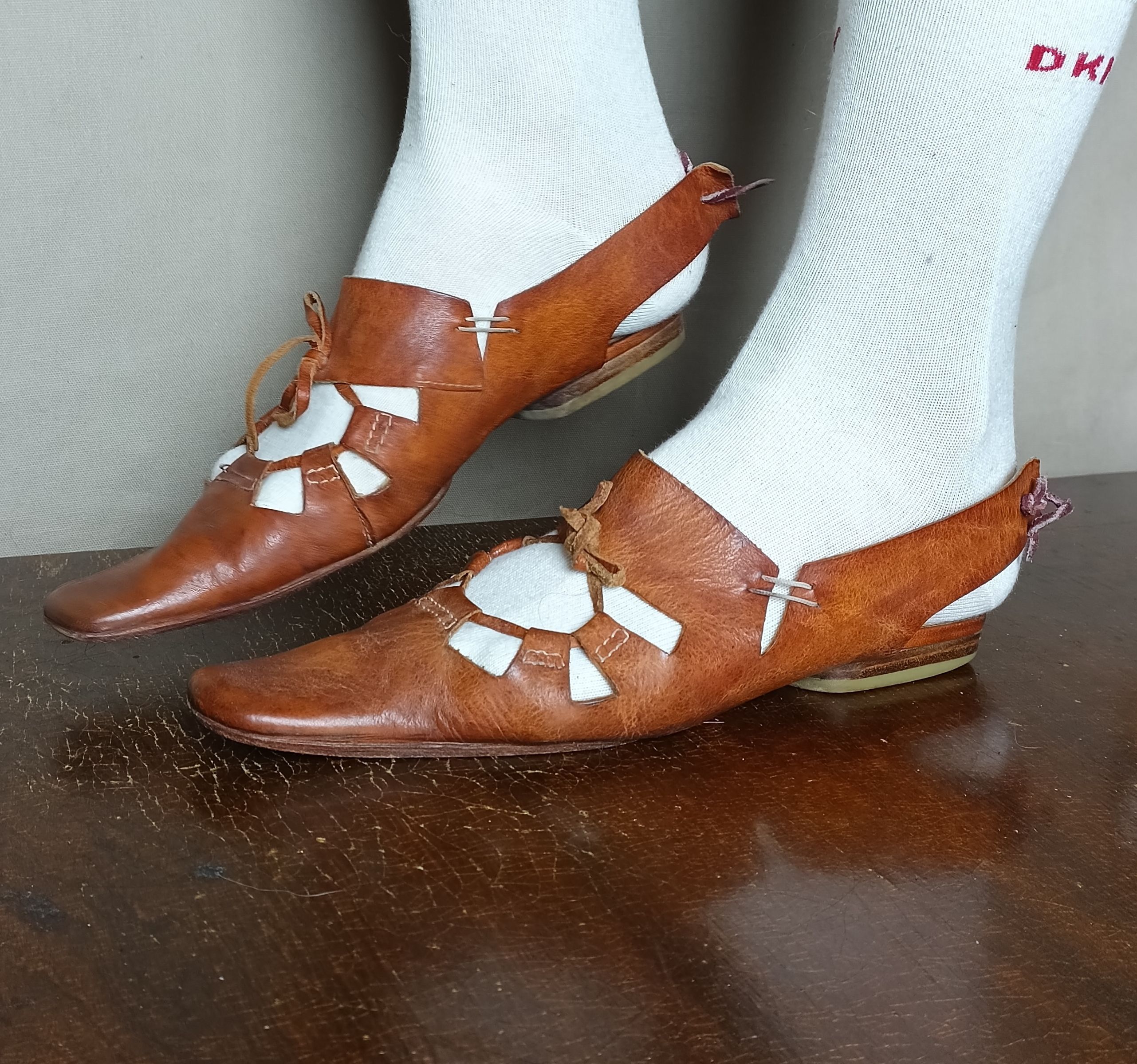 Marithe + Francois Girbaud Marithe Francois Girbaud Vintage Brown Leather Mules Shoes Size US 8 / IT 38 - 12 Thumbnail