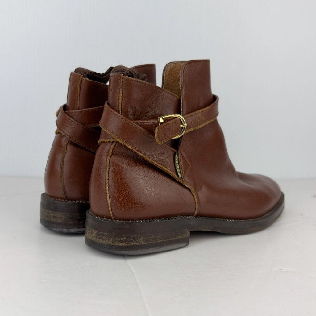 Aigle AIGLE Brown Ankle Boots Tan Luxury Chelsea French Booties 38 Size US 8 / IT 38 - 13 Thumbnail