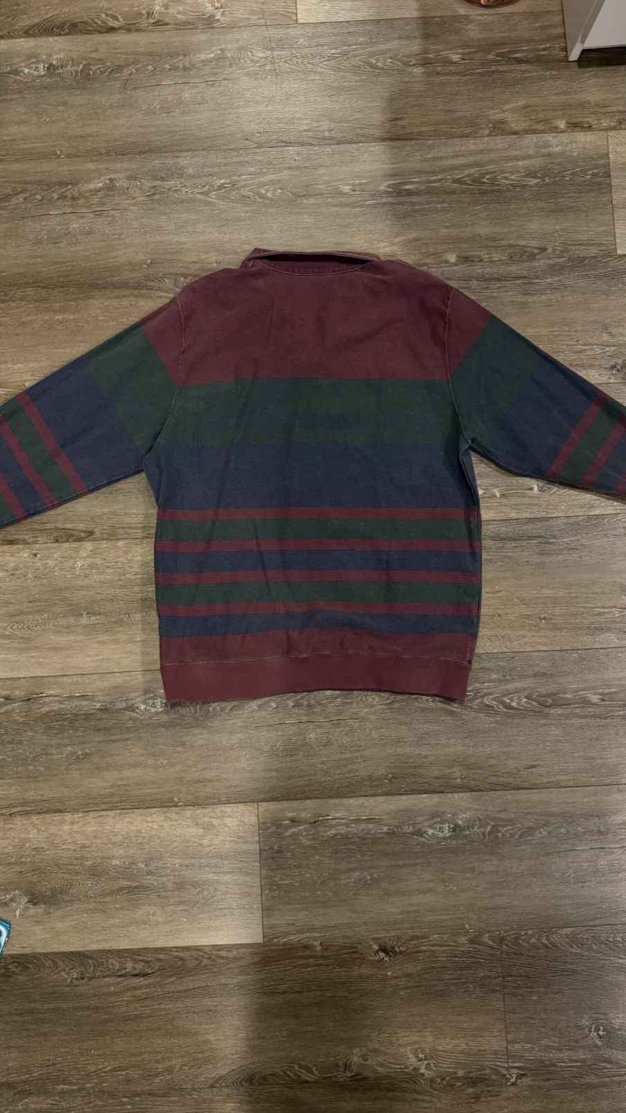 Supreme Supreme Printed Stripe half Zip up Size US XL / EU 56 / 4 - 9 Thumbnail