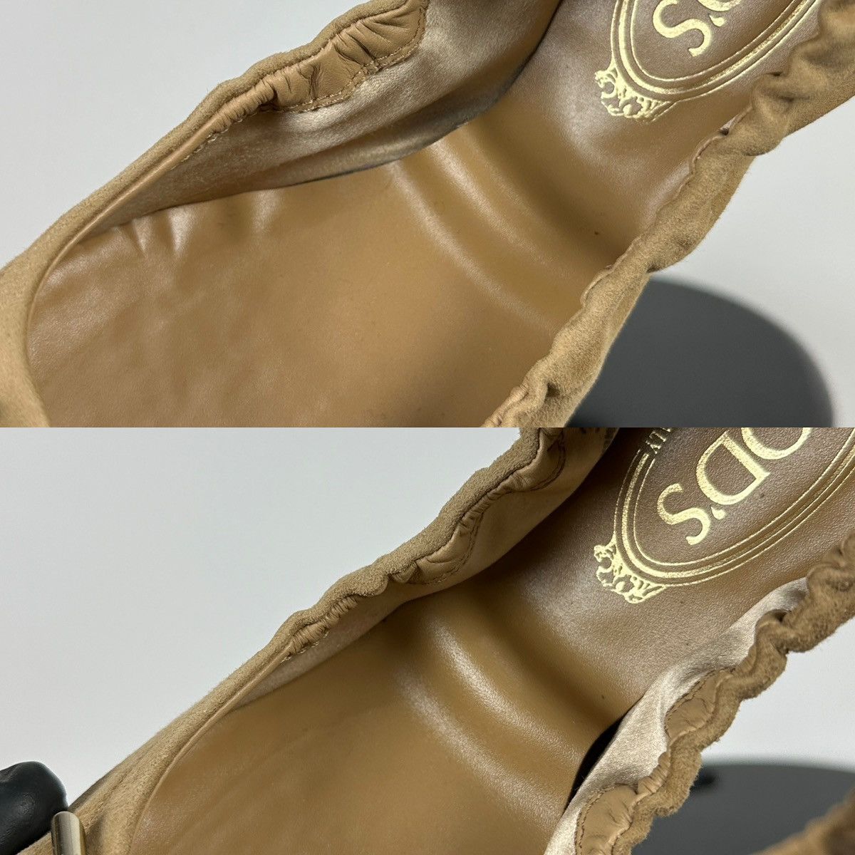 Tod's Tod’s Beige Suede Ballet Flats Size US 8.5 / IT 38.5 - 25 Thumbnail