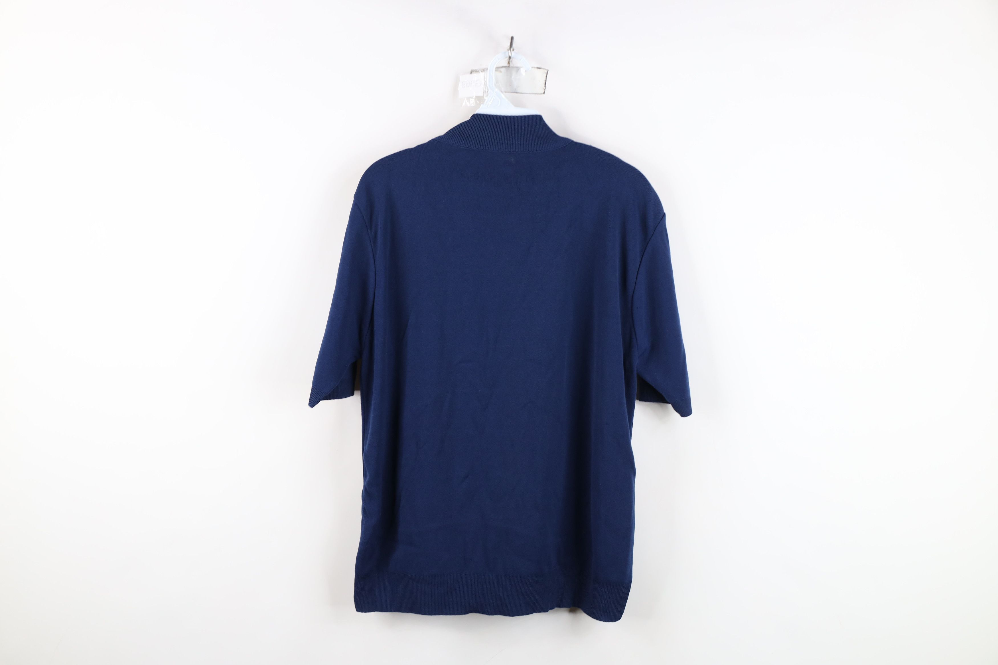 Vintage Vintage 50s 60s Ban Lon Mock Neck Short Sleeve T-Shirt USA Size US M / EU 48-50 / 2 - 14 Thumbnail