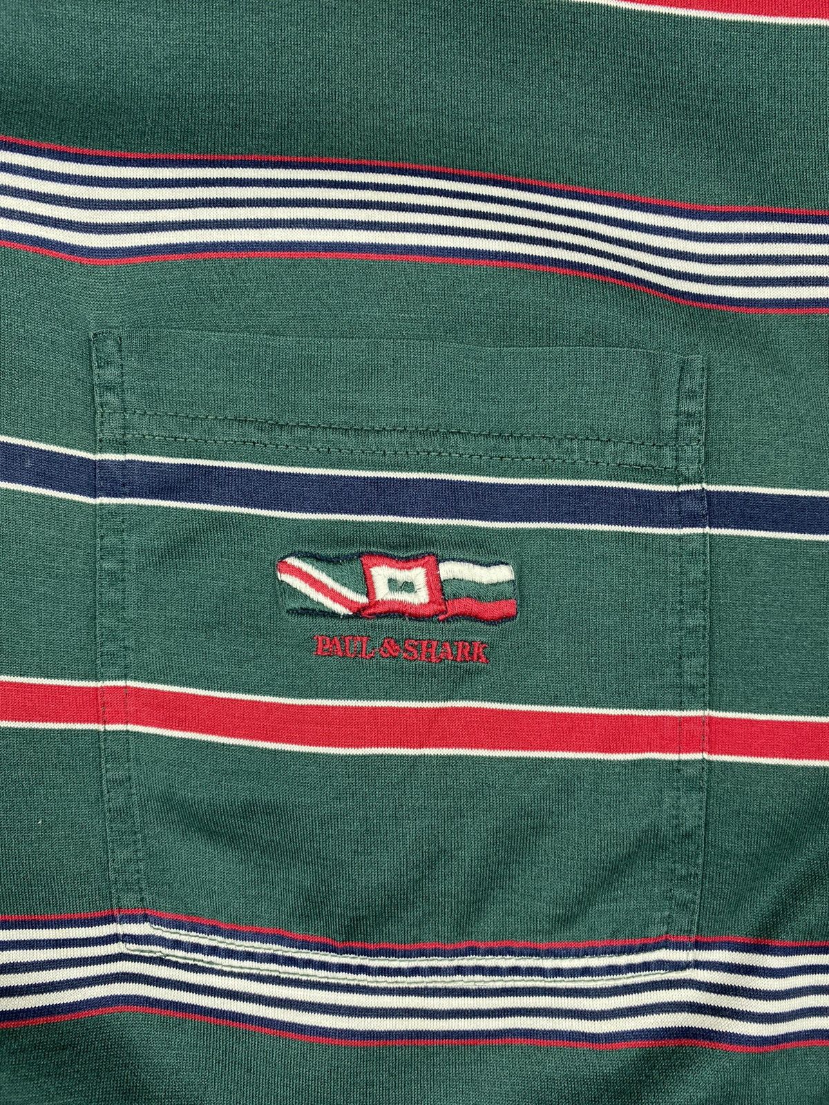 Paul & Shark Vintage Paul & Shark Luxury Designer Polo Shirt Size US XL / EU 56 / 4 - 6 Thumbnail