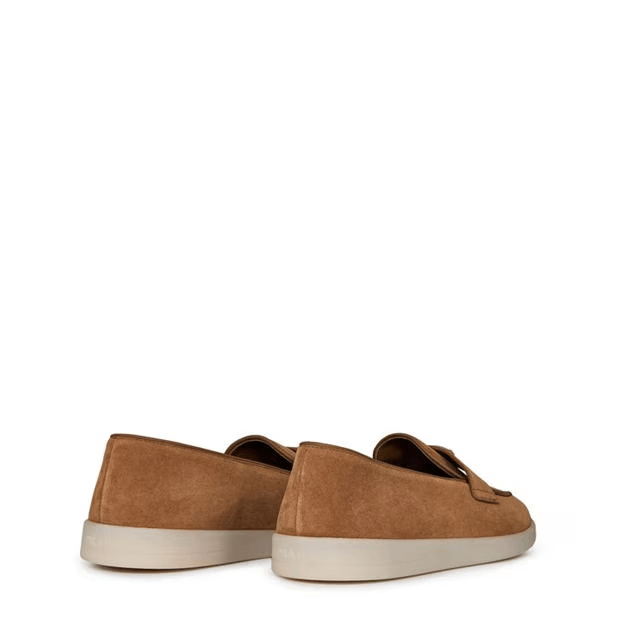 Prada Suede Loafers Size US 7 / EU 40 - 5 Thumbnail