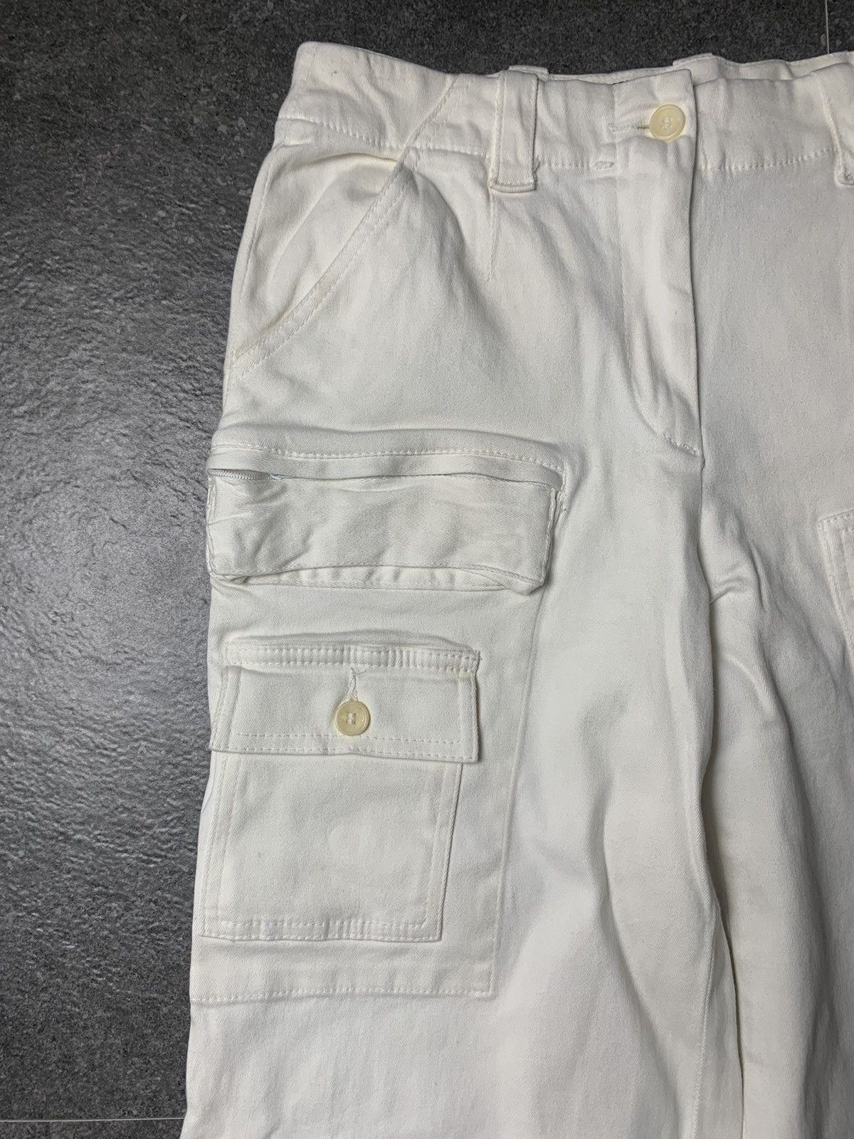 Dolce & Gabbana 2000s Dolce Gabbana Multipocket Flared Cargo Pants Size 26" / US 2 / IT 38 - 4 Thumbnail