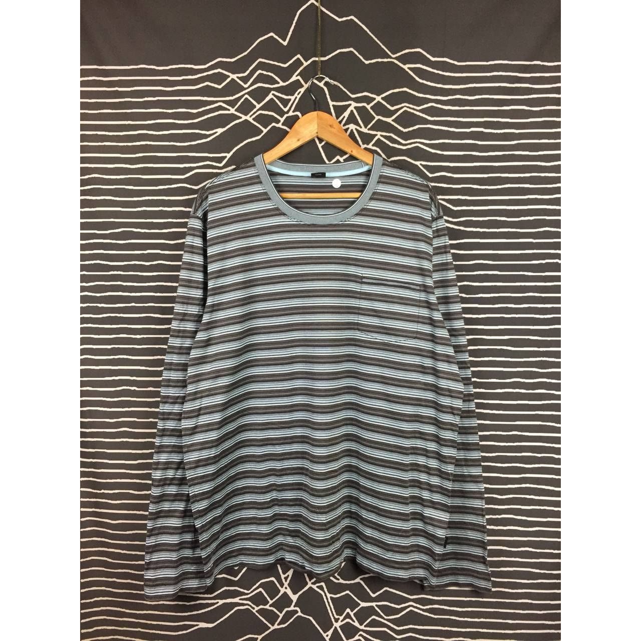 Hugo Boss Boss By Hugo Boss Regular Fit Striped Longsleeve Tee Size US XXL / EU 58 / 5 - 2 Thumbnail