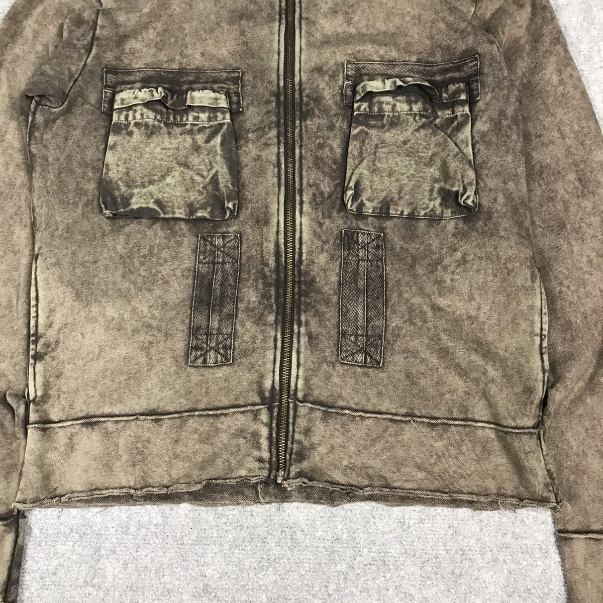 If Six Was Nine × Japanese Brand × Le Grande Bleu (L.G.B.) BIEED FOR LOVE JAPAN BRAND PUNK STYLE COTTON JACKET Size US S / EU 44-46 / 1 - 3 Thumbnail